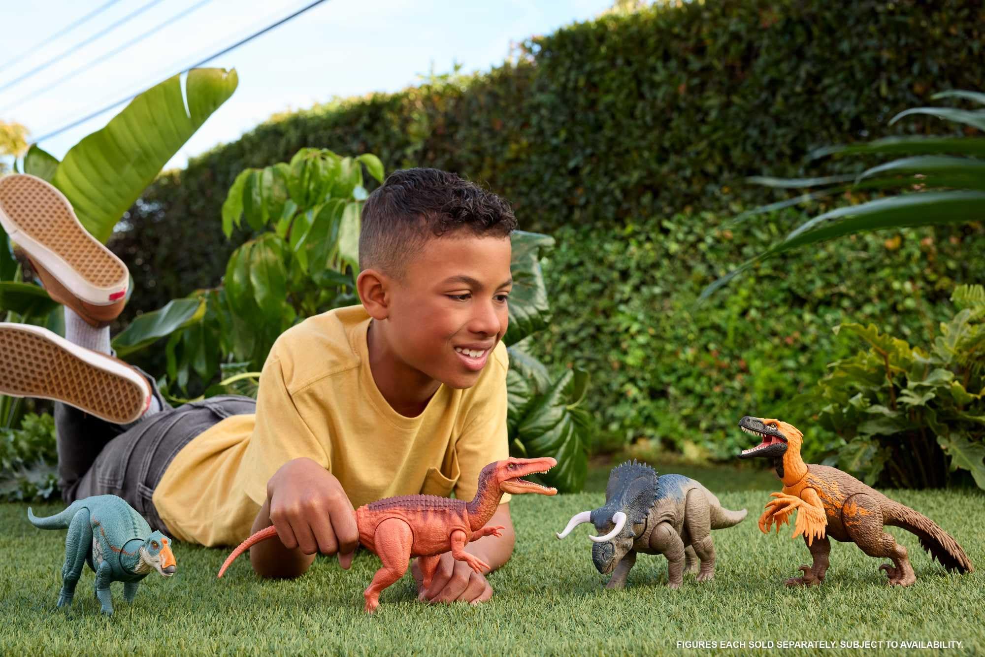 Mattel Jurassic World Rebirth Wild Roar Ankylosaurus Dinosaur Toy | Posable | Attack & Roar | Ages 4+