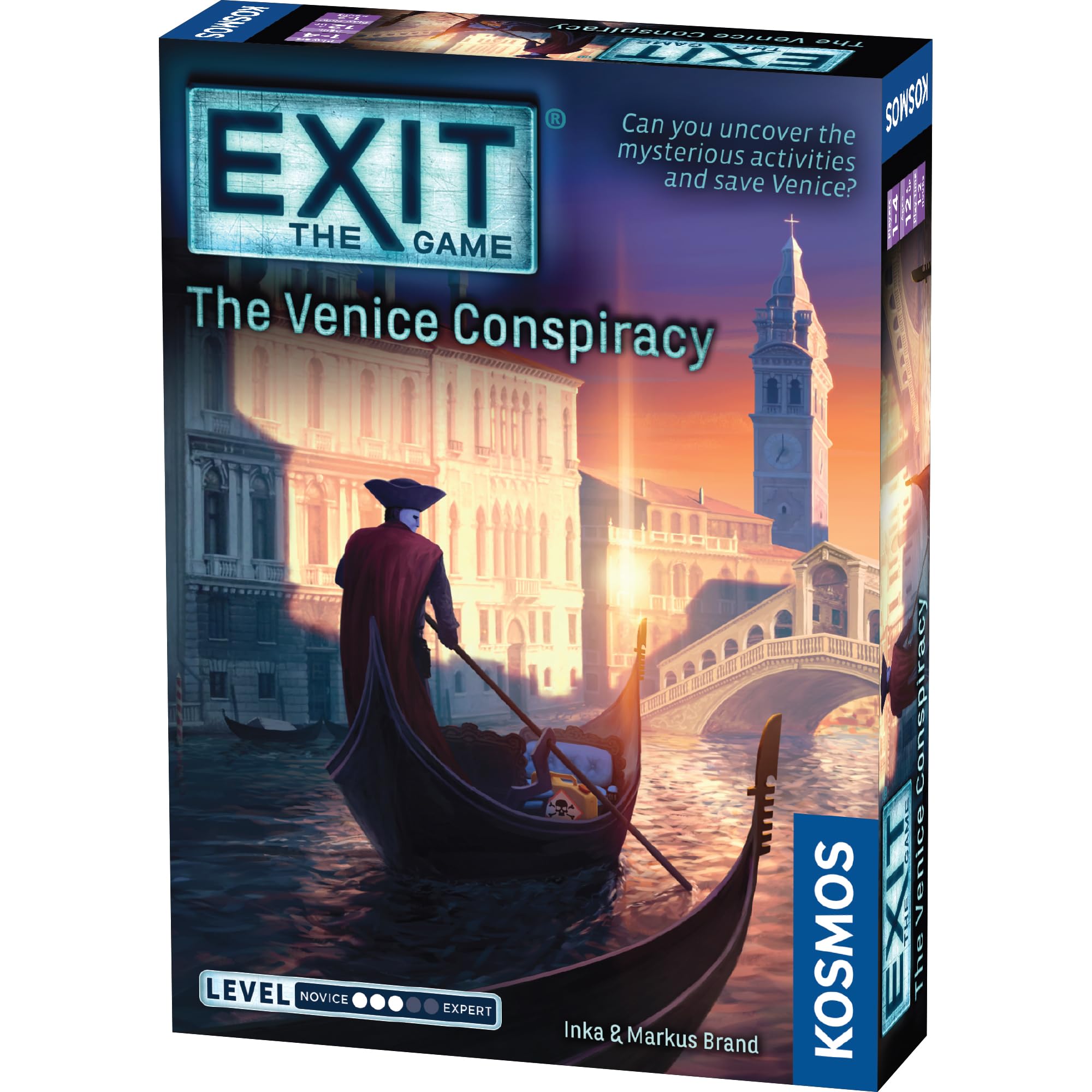 Thames & Kosmos EXIT: The Venice Conspiracy Escape Room Card Game