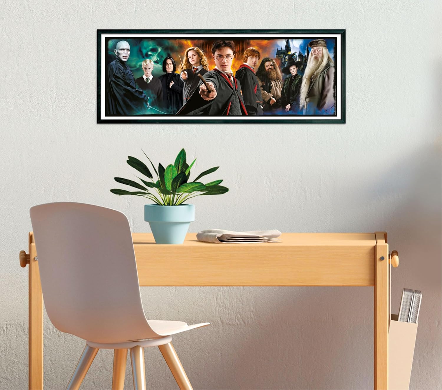 Clementoni 1000 Piece Panoramic Jigsaw Puzzle: Harry Potter - Adult Puzzle 6