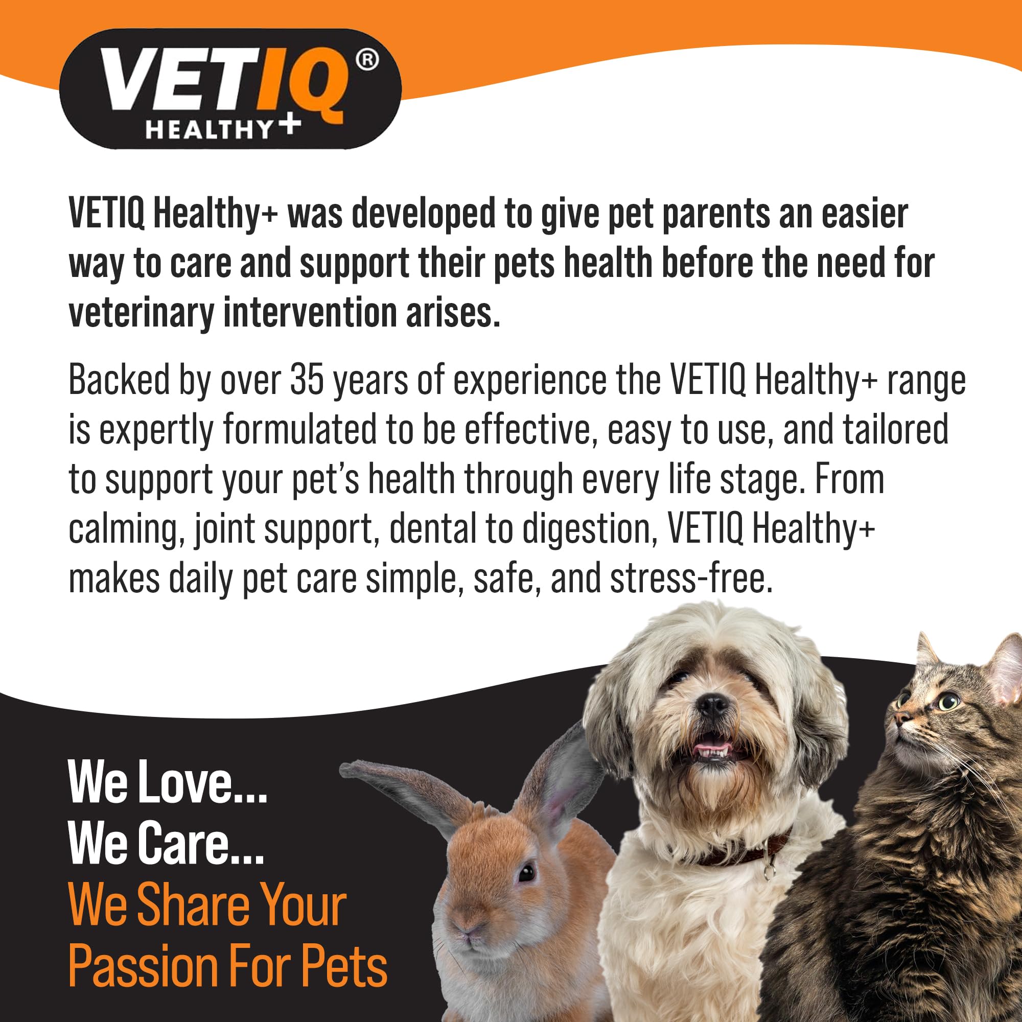 VETIQ Serene Calming Plus+ Tablets for Large Dogs (60 Count) | Stress & Anxiety Relief | Natural Ingredients 6