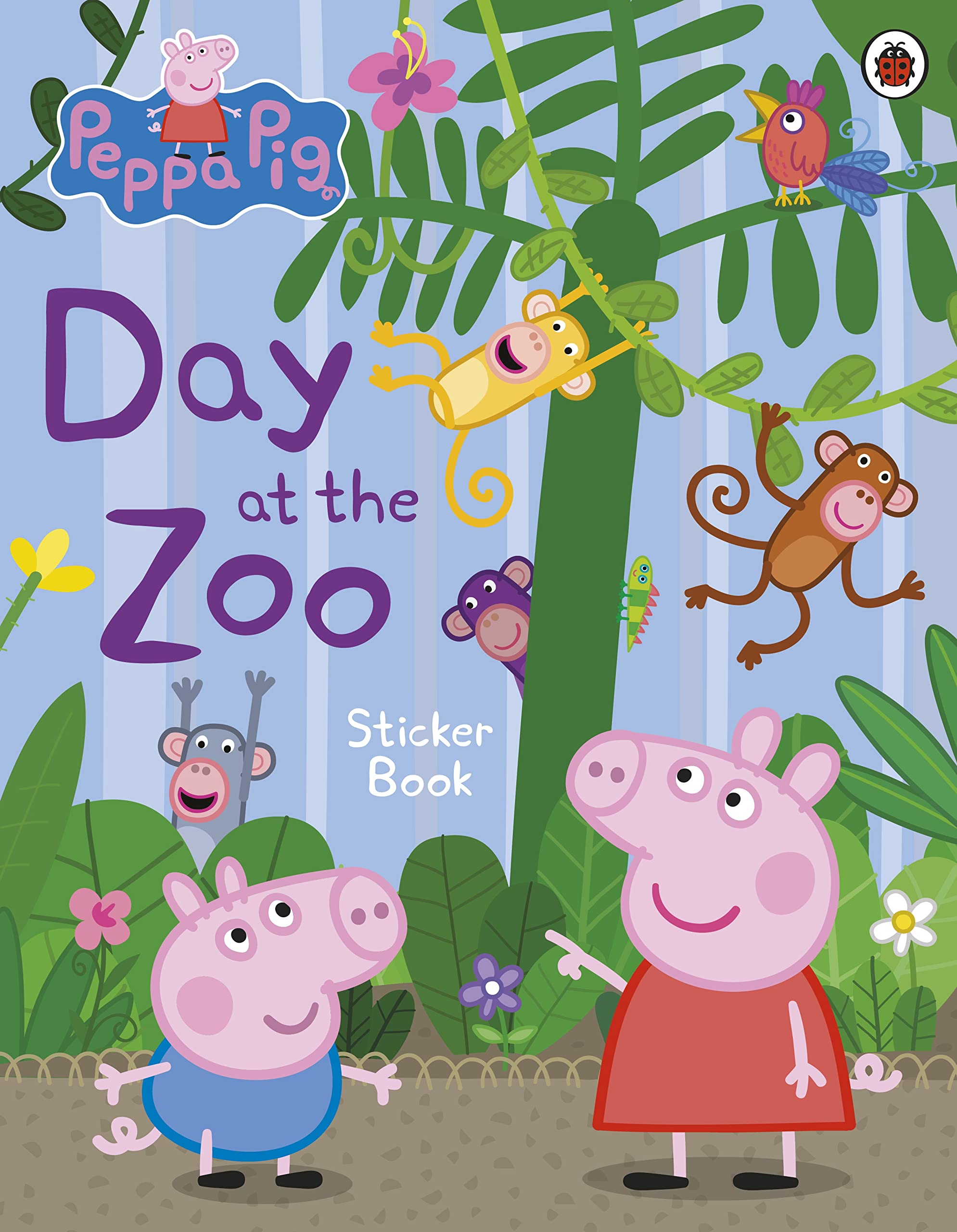 Ladybird Peppa Pig: Day at the Zoo Sticker Book | Ages 3-6 | Paperback 1