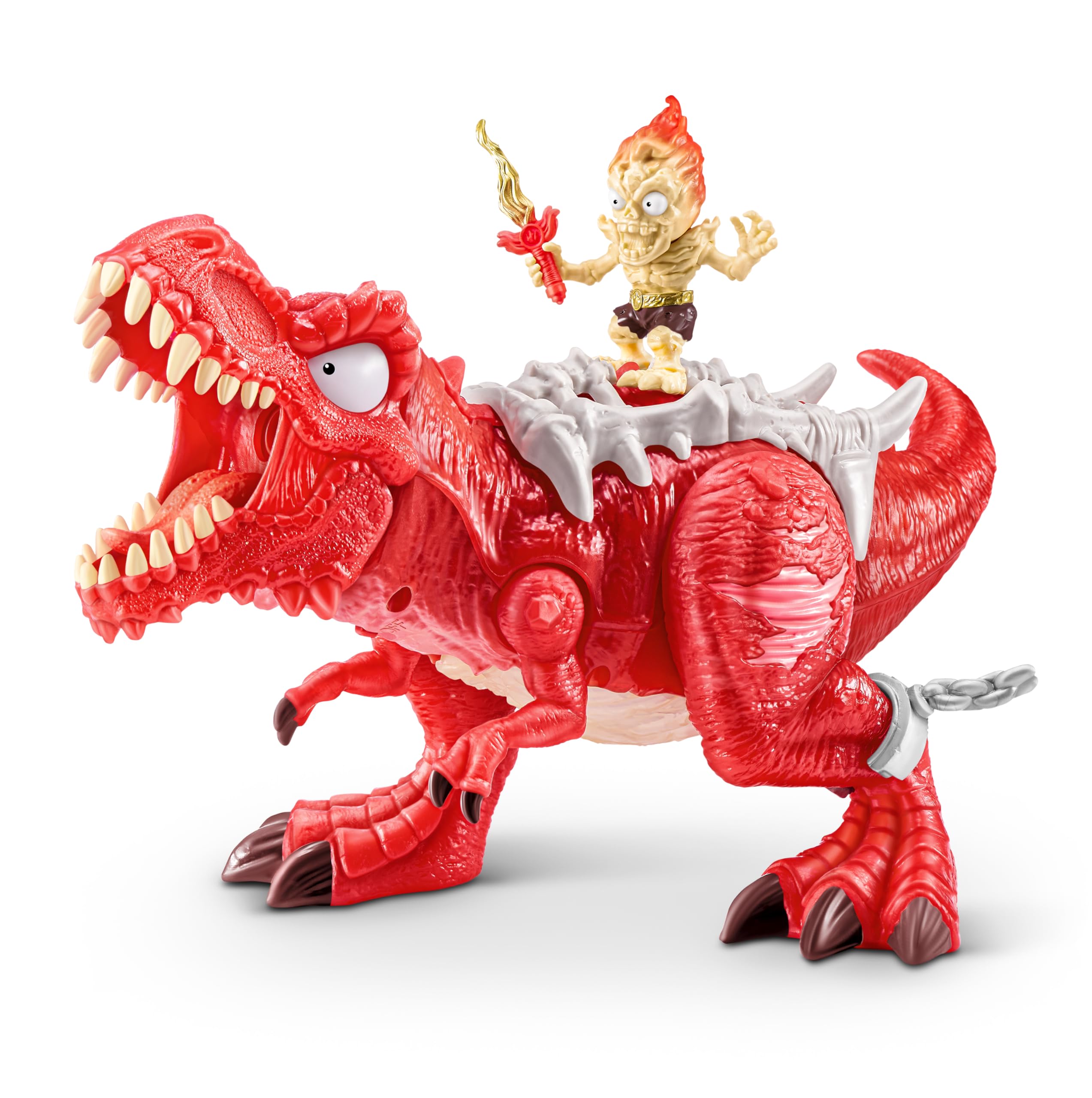 Smashers Dino Egg Hunt by ZURU - Fire Breathing Light-Up Dinosaur Playset for Kids 4