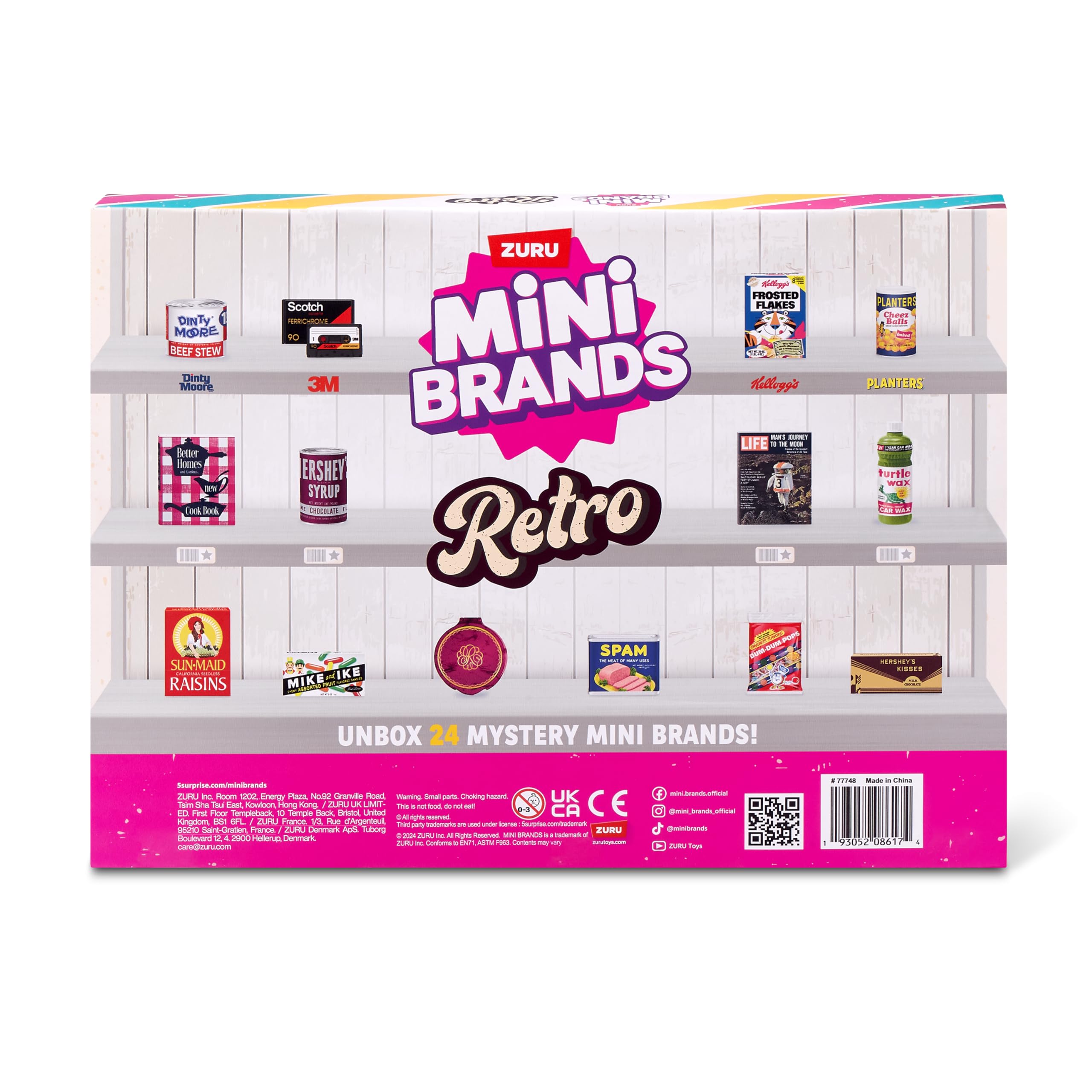 Mini Brands Retro Grocery Calendar Series 1 by ZURU - Collectible Miniatures Advent Calendar 3