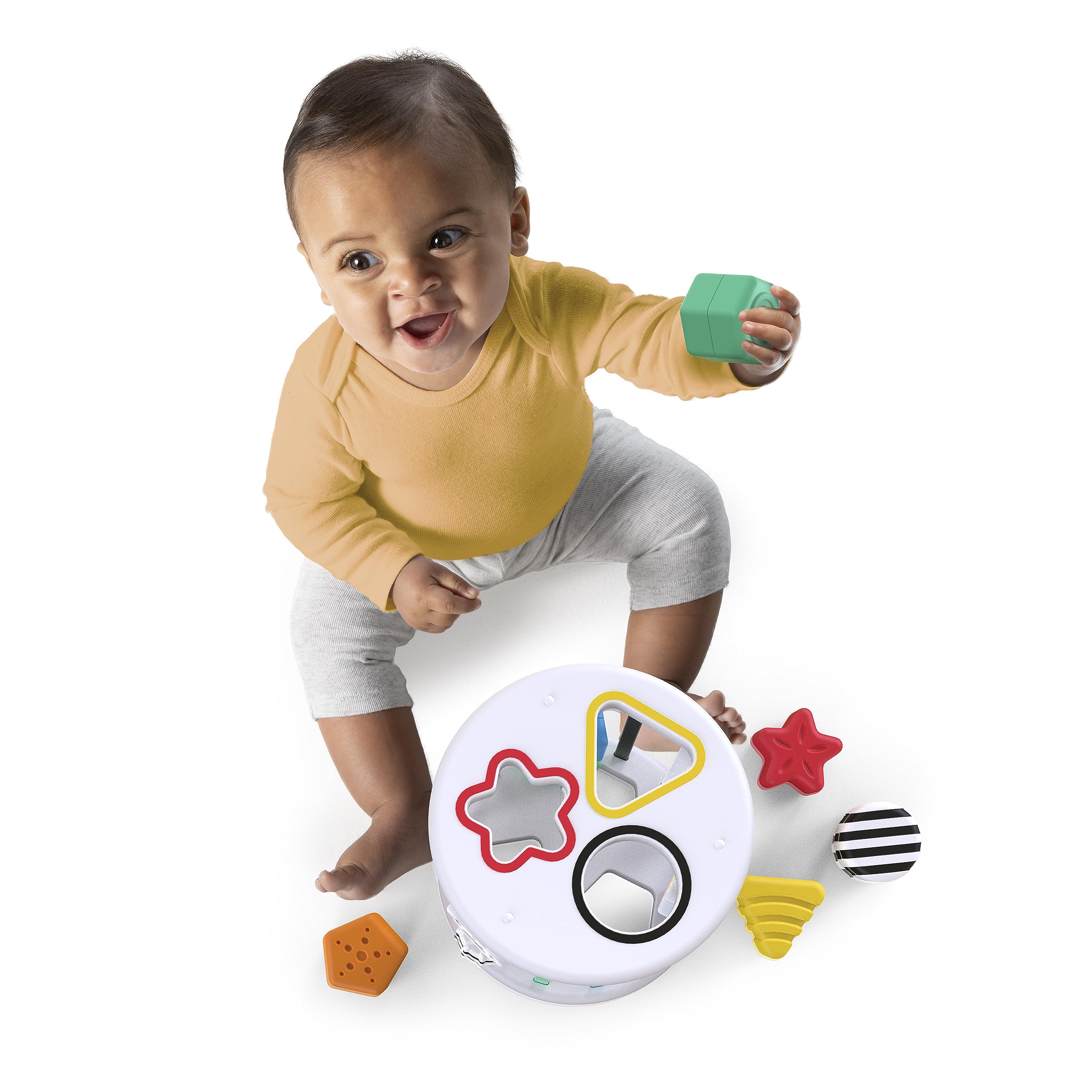 Baby Einstein Zen and Cal's Playground Sort and Discover Shapes - Sensory Toy for 6 Months+