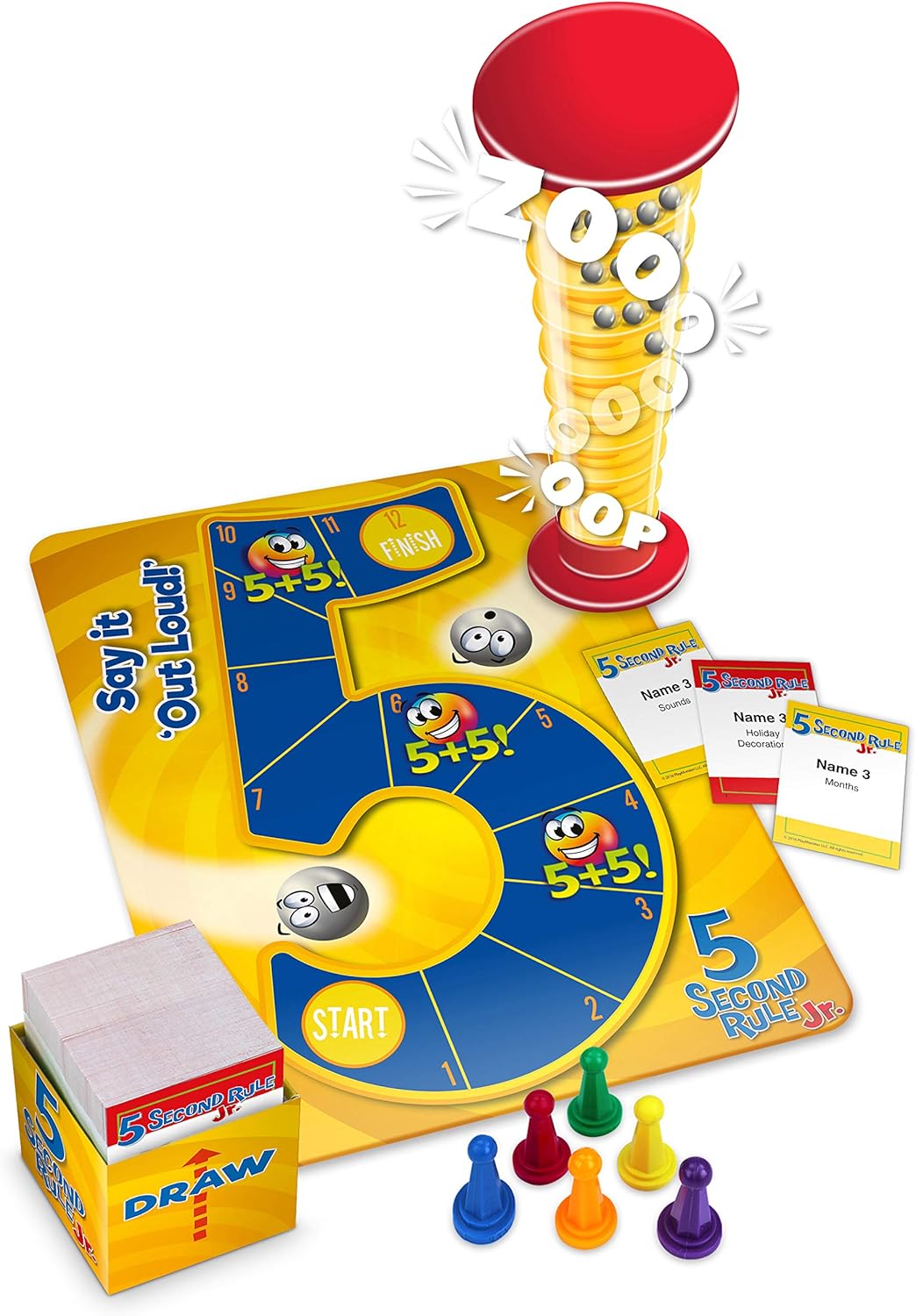 PlayMonster 5 Second Rule Junior Family Card Game 3