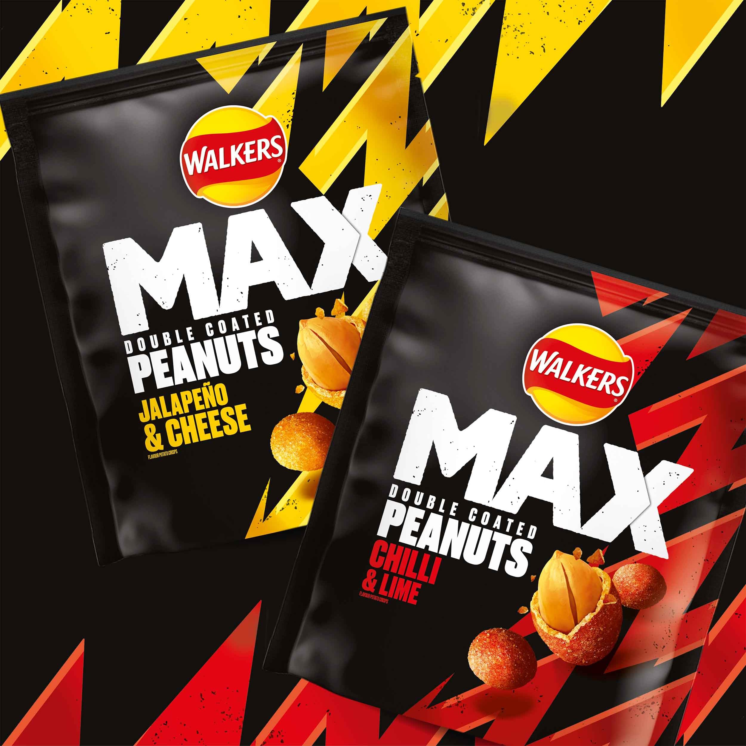 Walkers Max Strong Chilli & Lime Coated Peanuts 175g 5