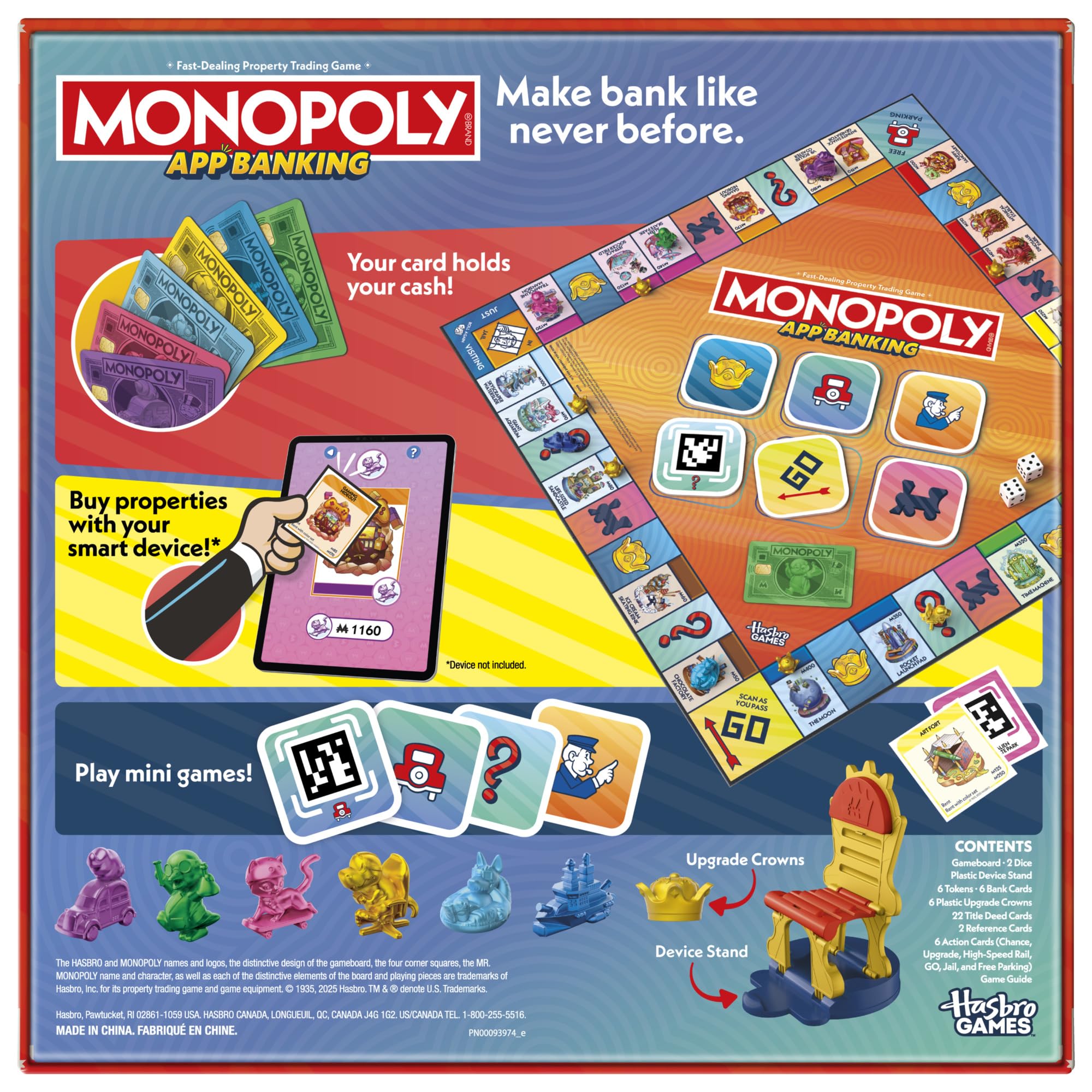 Hasbro Gaming Monopoly App Banking Board Game - English Version 4