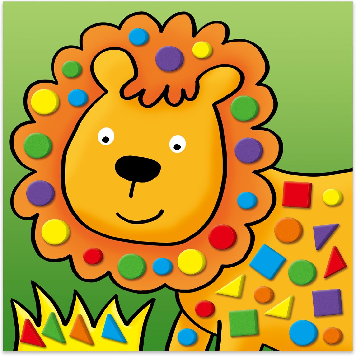 Galt First Mosaic Pictures - Educational Foam Tile Art Set for Kids 3+ 3