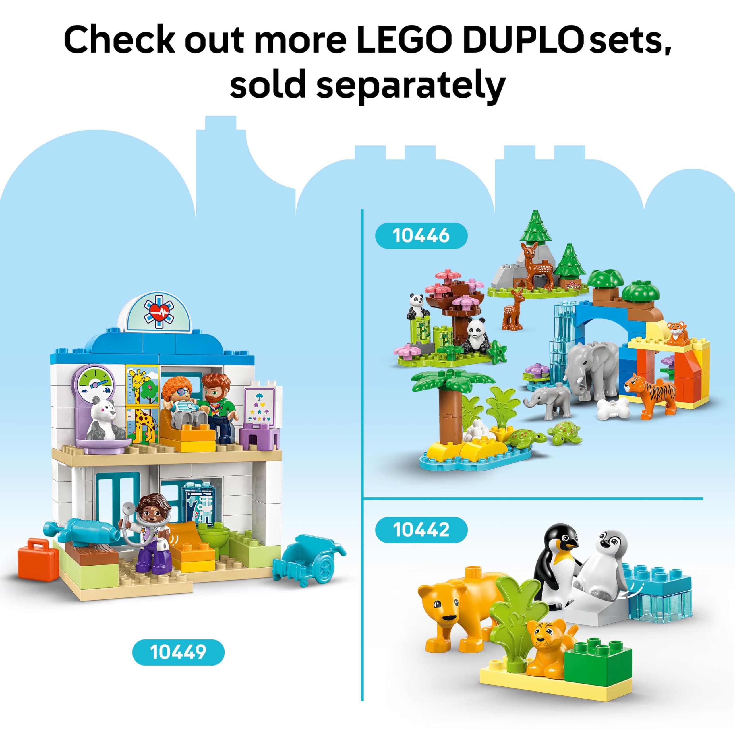 LEGO DUPLO Ambulance & Driver Set 10447 - Educational Role-Play for Ages 2+ 7