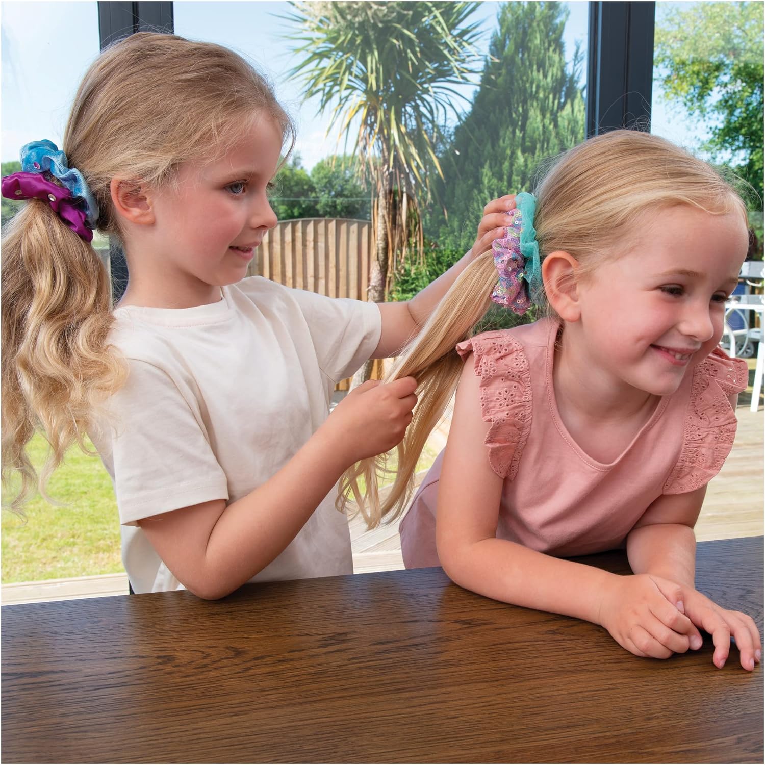 Galt - Sparkly Scrunchies Craft Kit for Kids 4