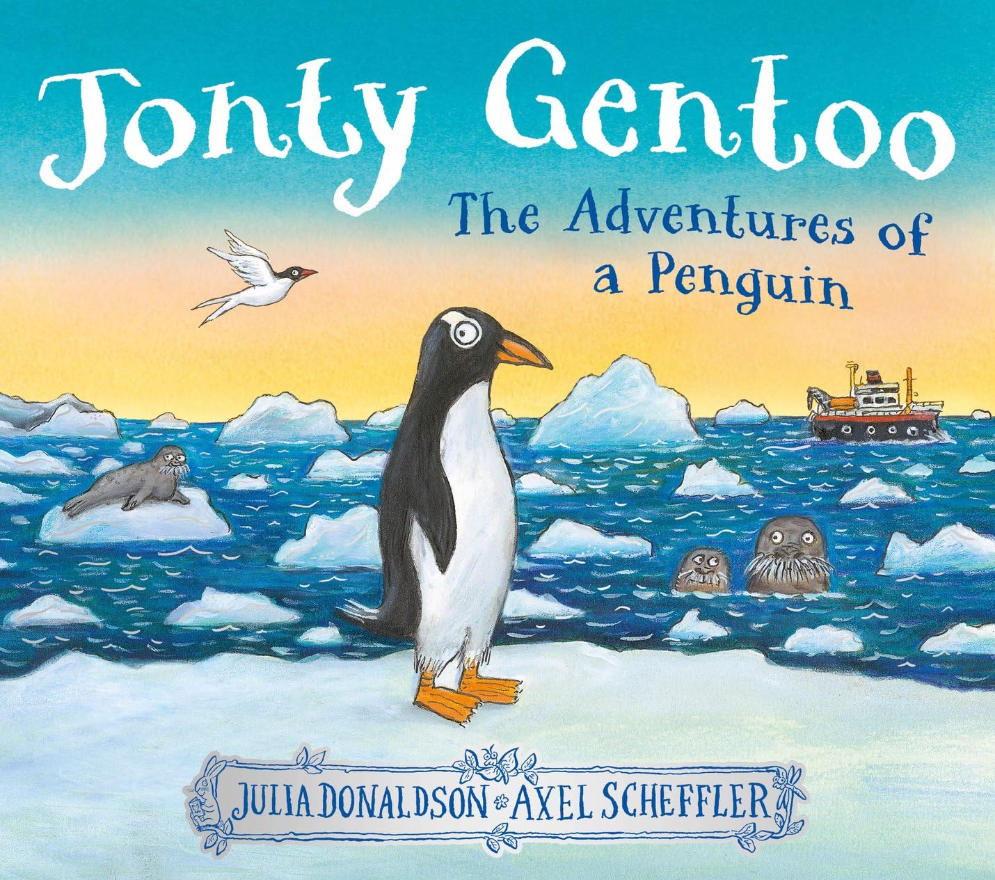 Scholastic Jonty Gentoo - The Adventures of a Penguin | Hardcover | Ages 3-6 1