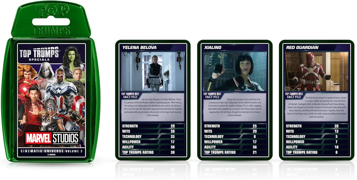 Top Trumps Marvel Cinematic Universe Volume 2 Card Game 5