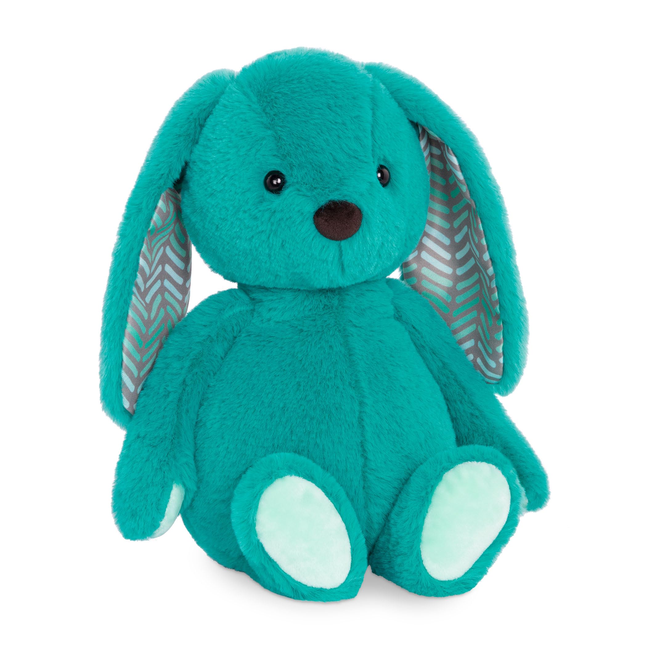 B. toys Plush Bunny - Super Soft Stuffed Animal | Teal | 31 cm | Ages 0 Months+