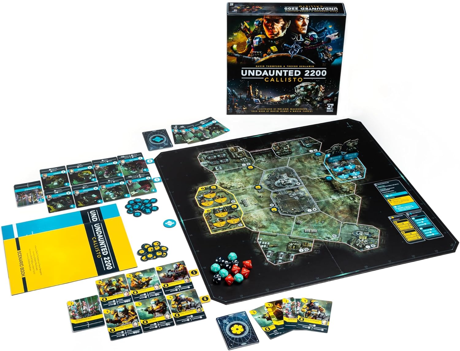 Undaunted: Callisto Sci-Fi Board Game 3