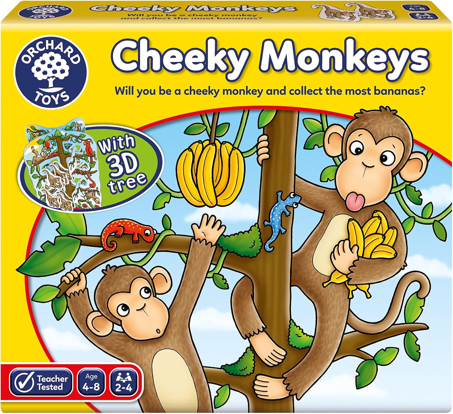 Orchard Toys Cheeky Monkeys Board Game
