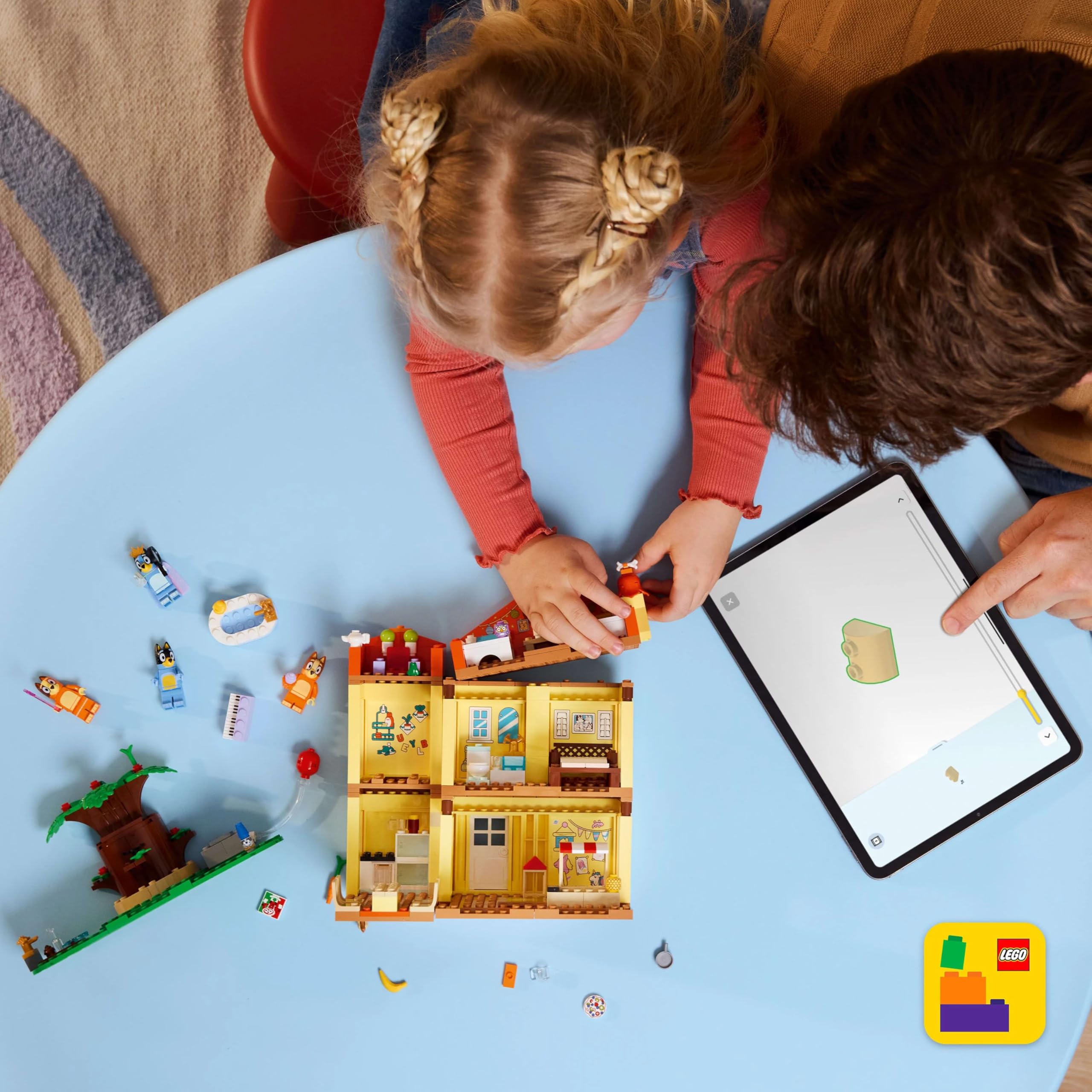 LEGO Bluey: Bluey's Family House Toy - 382-Piece Building Set for Ages 4+ 6