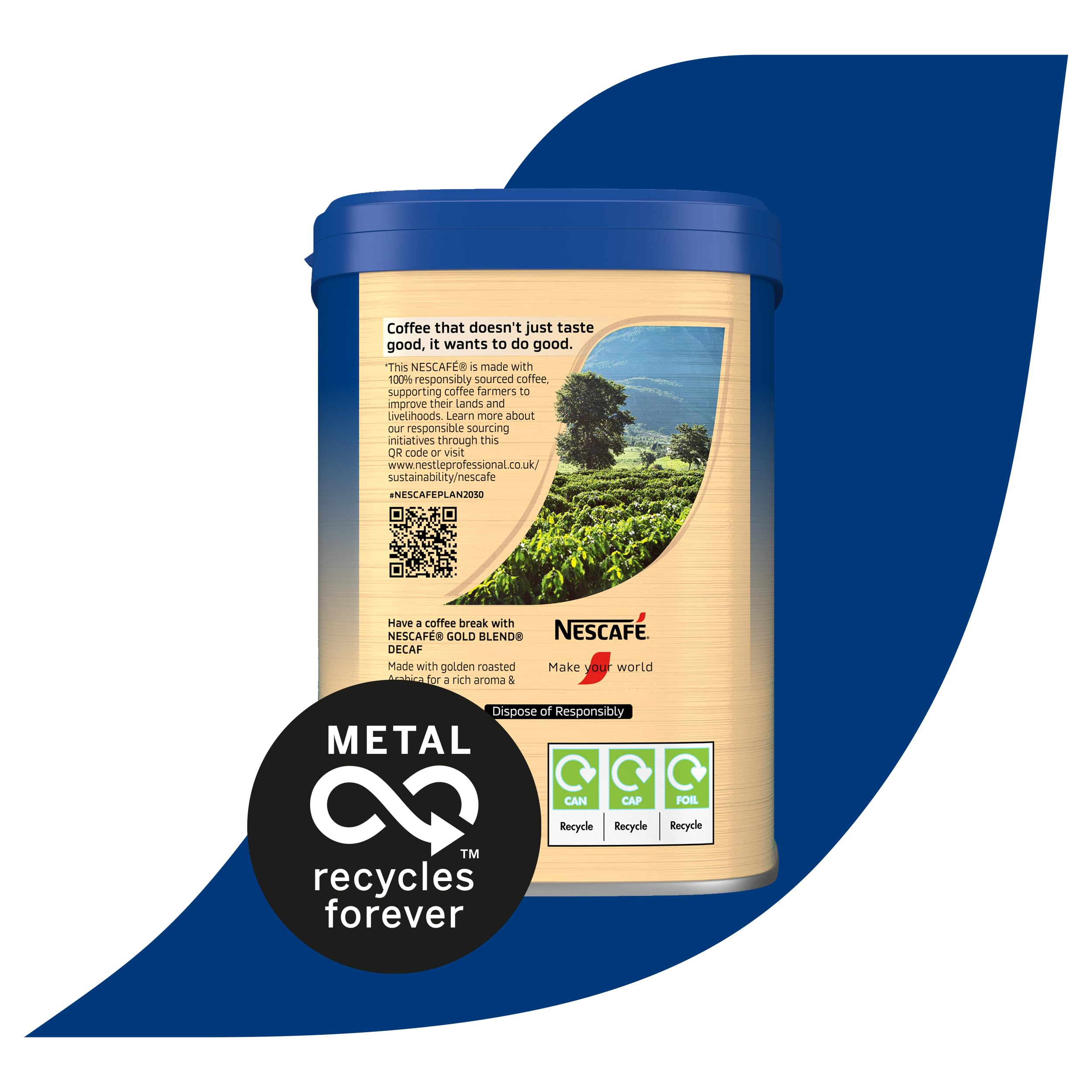 NESCAFÉ Gold Blend Decaff Instant Coffee 500G 9