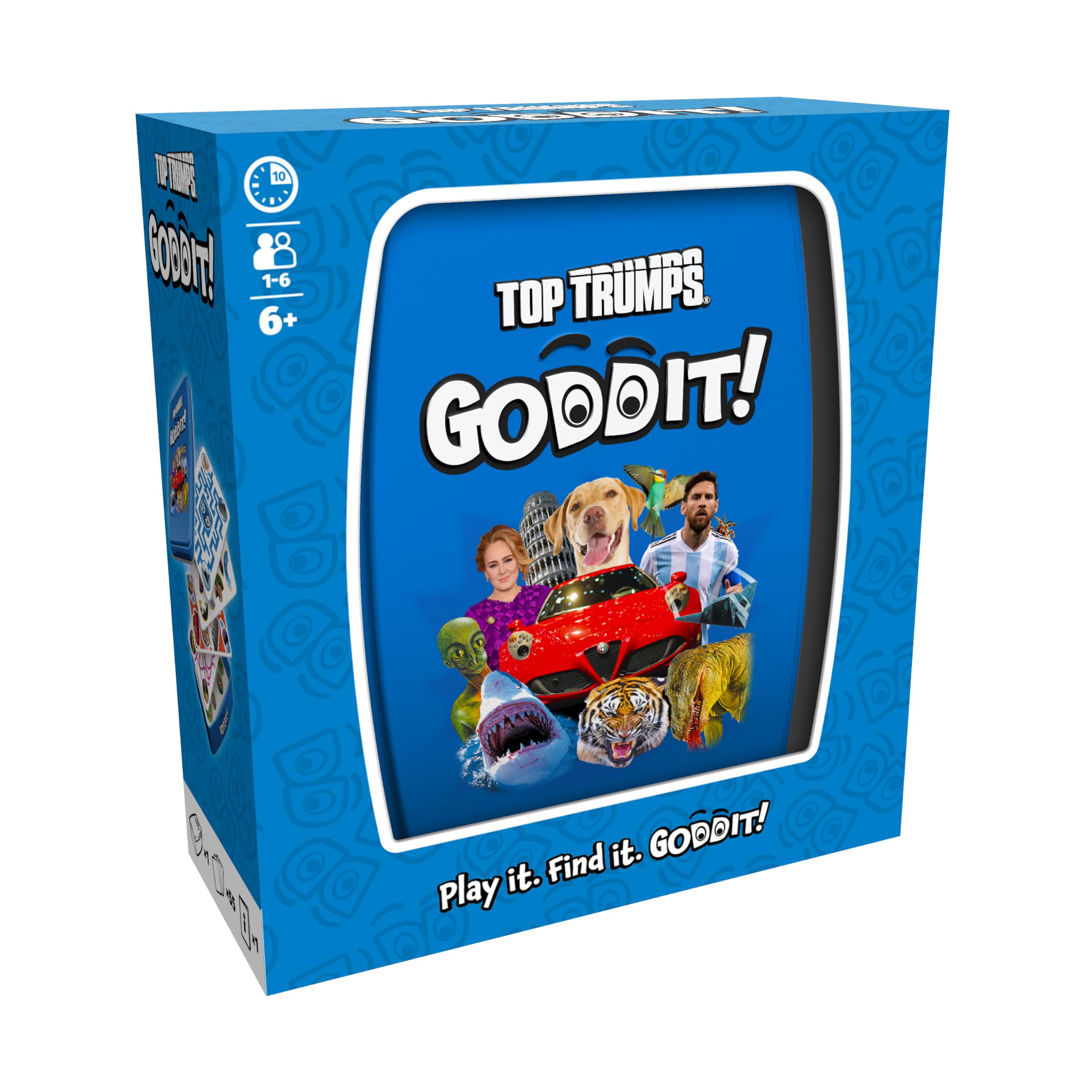 Top Trumps Goddit! Card Game - 5-in-1 Puzzle Challenge for Kids & Adults