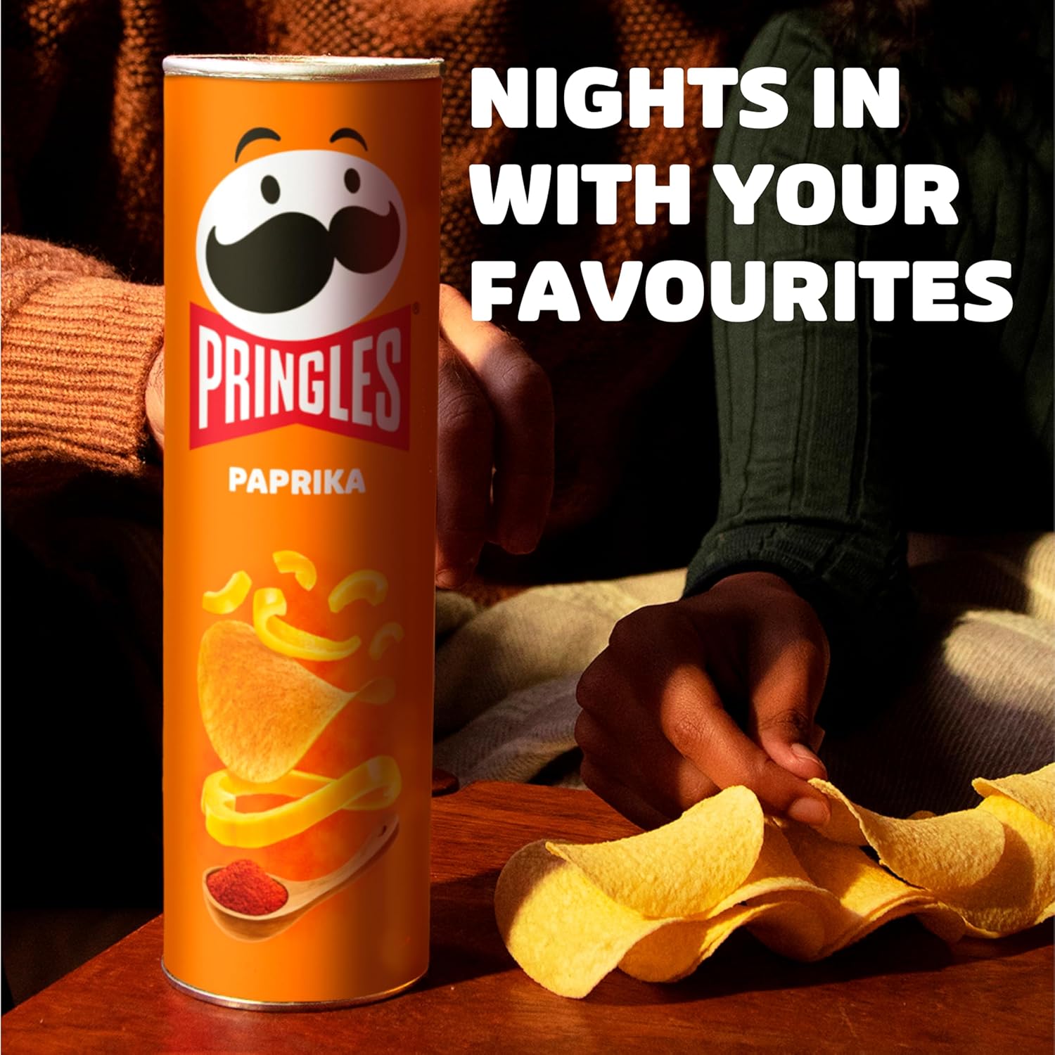 Pringles Paprika Chips 185g 5