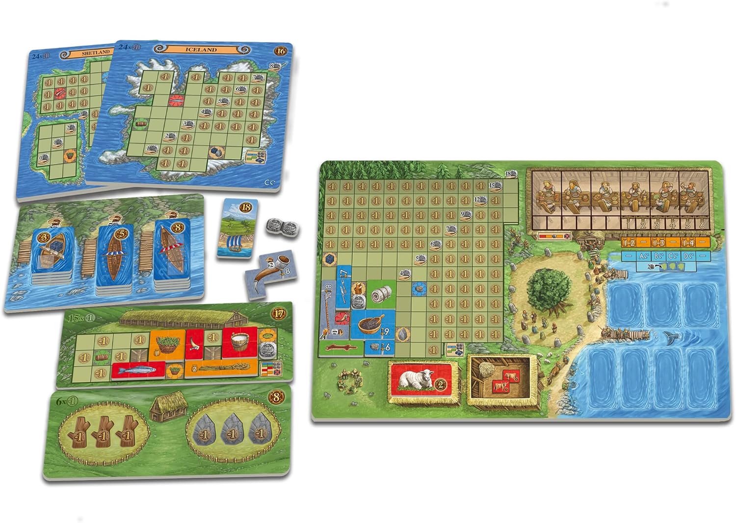 Z-Man Games A Feast for Odin Board Game 3