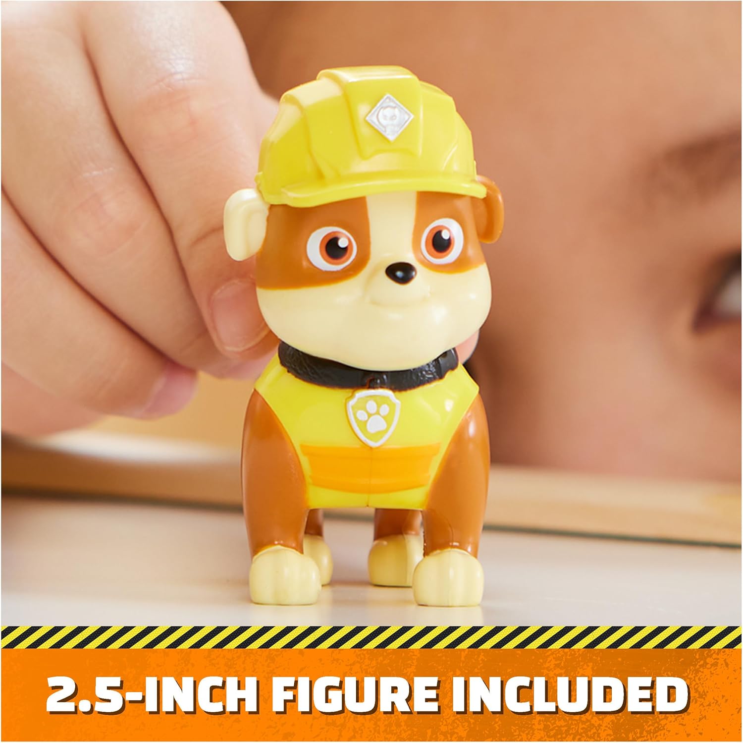 Rubble’s Bulldozer Toy Truck - Movable Parts & Collectible Figure for Ages 3+ 5