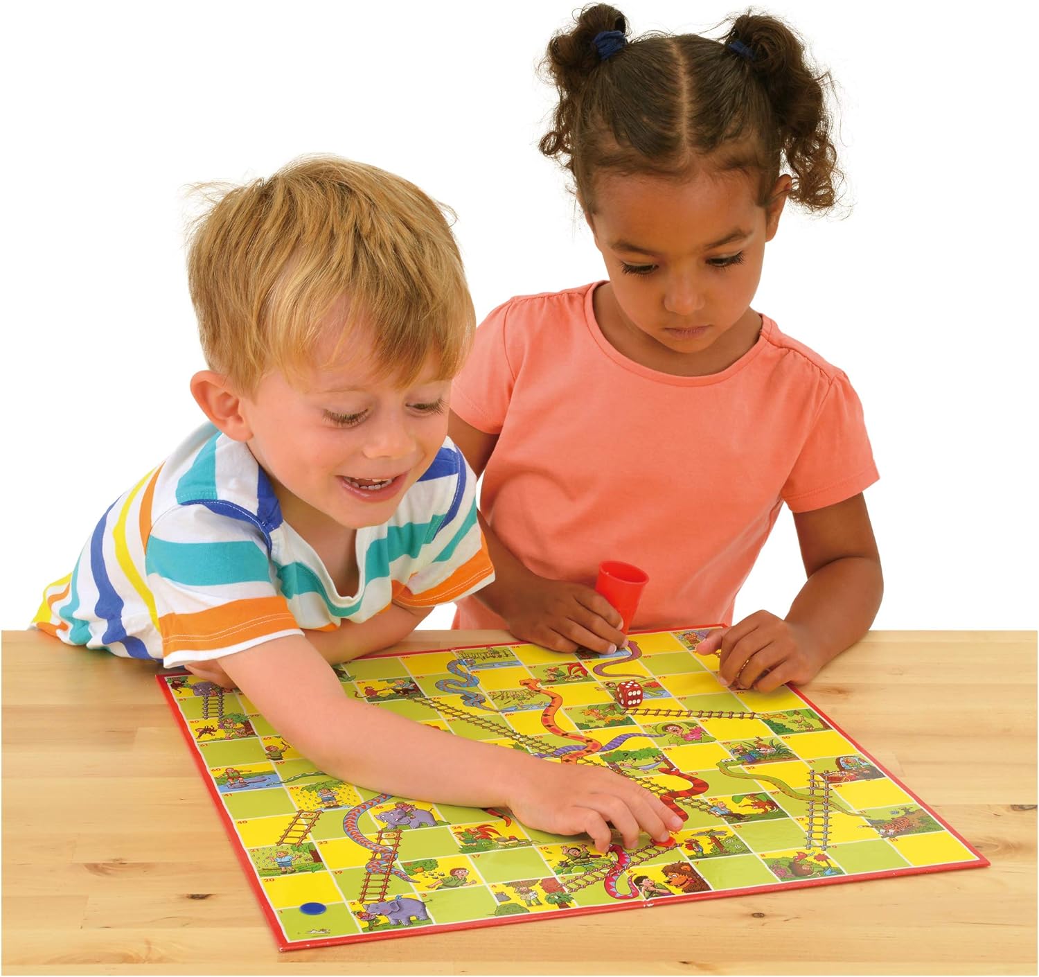 Galt Snakes & Ladders and Ludo Classic Board Game Set for Kids 5