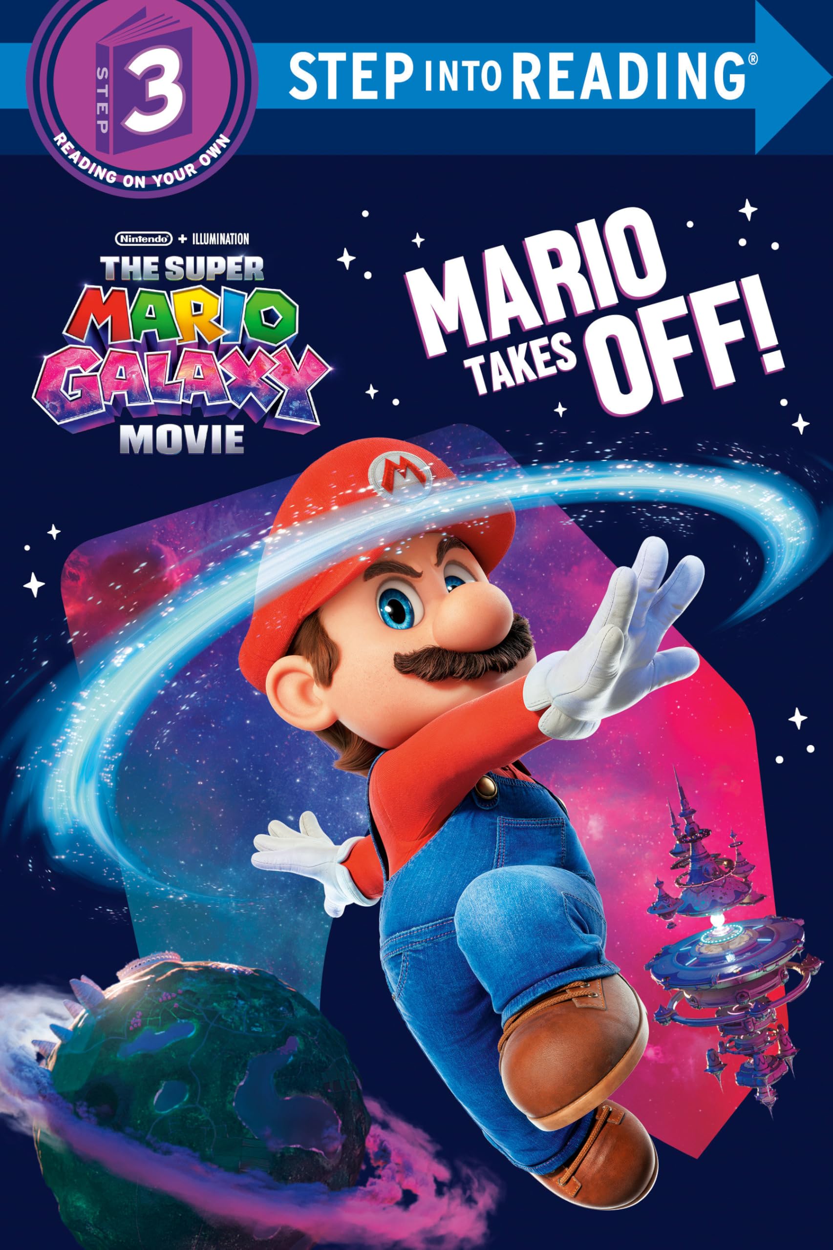 Random House Books for Young Readers The Super Mario Galaxy Movie: Mario Takes Off! | Paperback | Ages 4-7