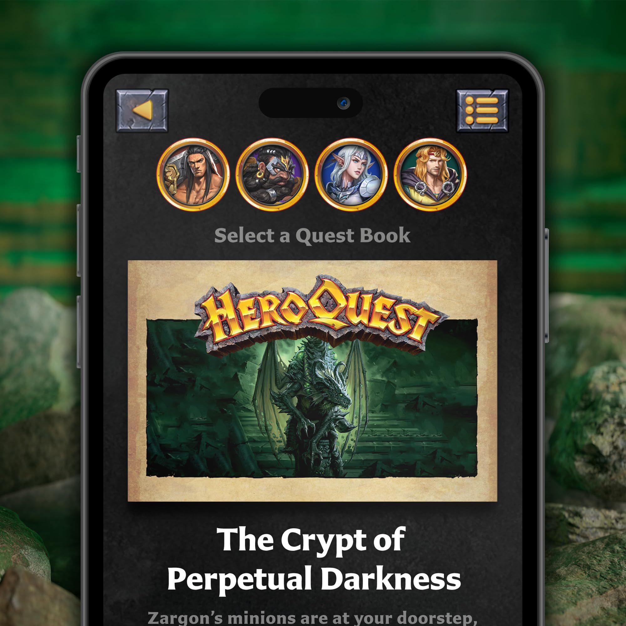 Avalon Hill HeroQuest Joe Manganiello’s The Crypt of Perpetual Darkness Quest Pack 3