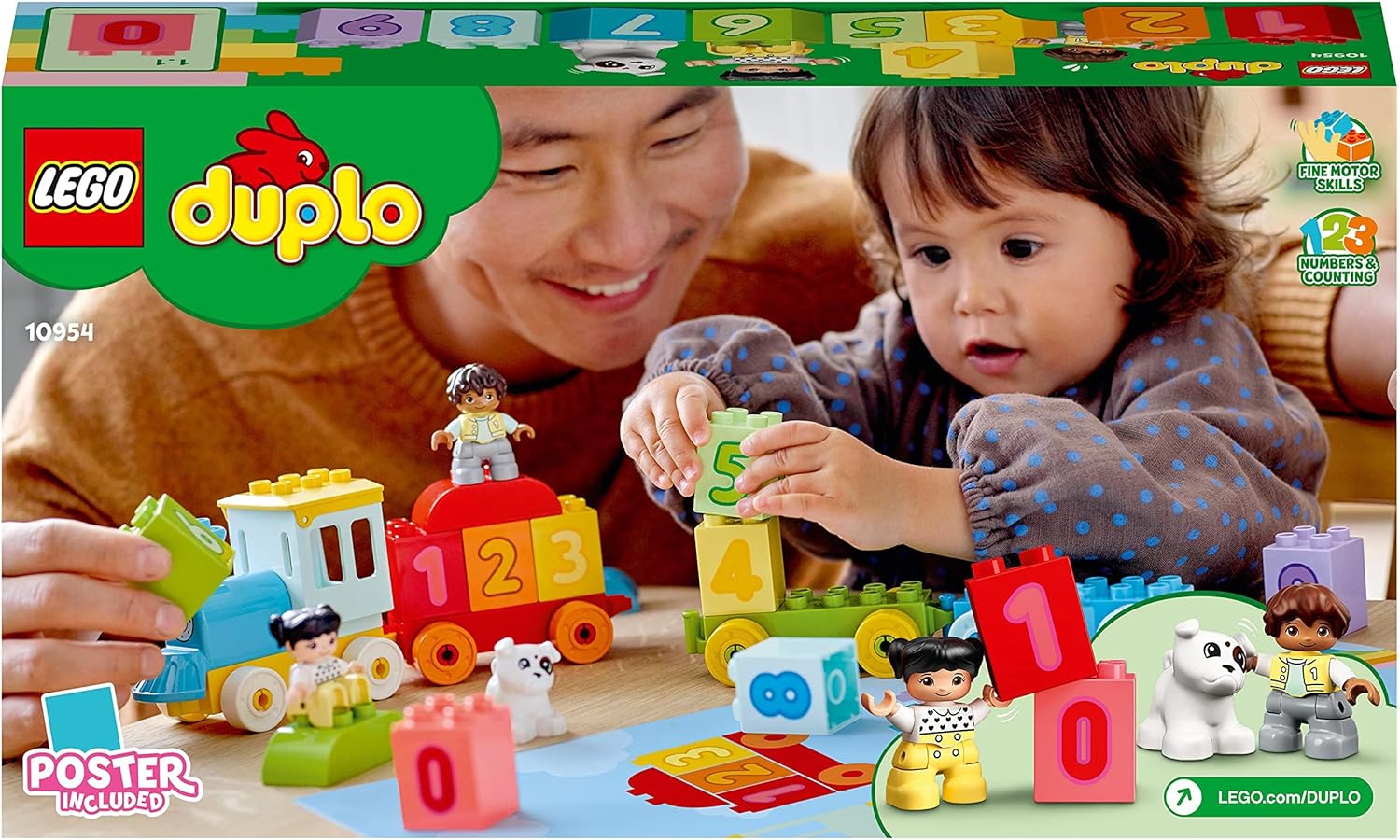 LEGO DUPLO My First Number Train - Educational Counting Toy for Toddlers 1.5+ Years 8