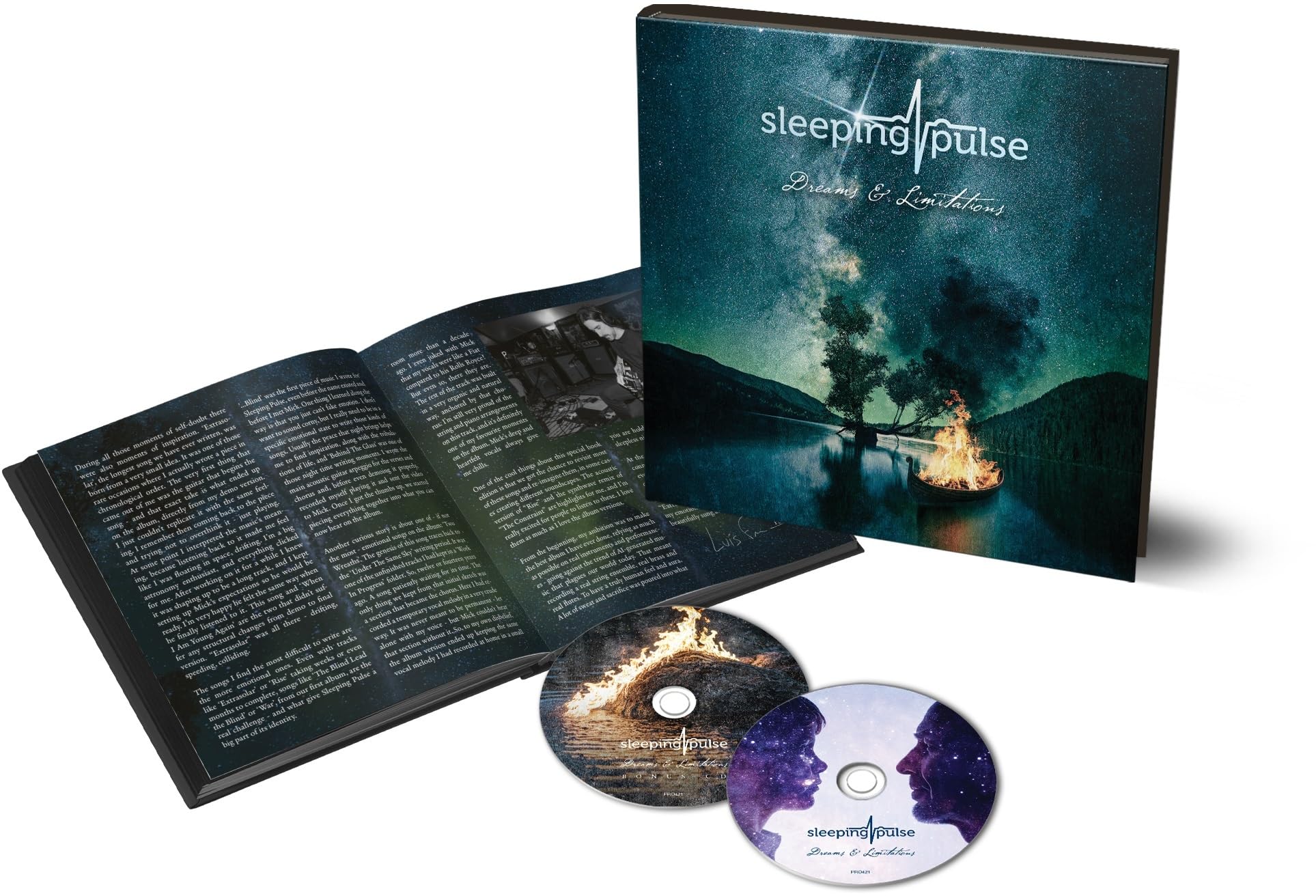 SLEEPING PULSE - Dreams & Limitations [Deluxe Edition CD]