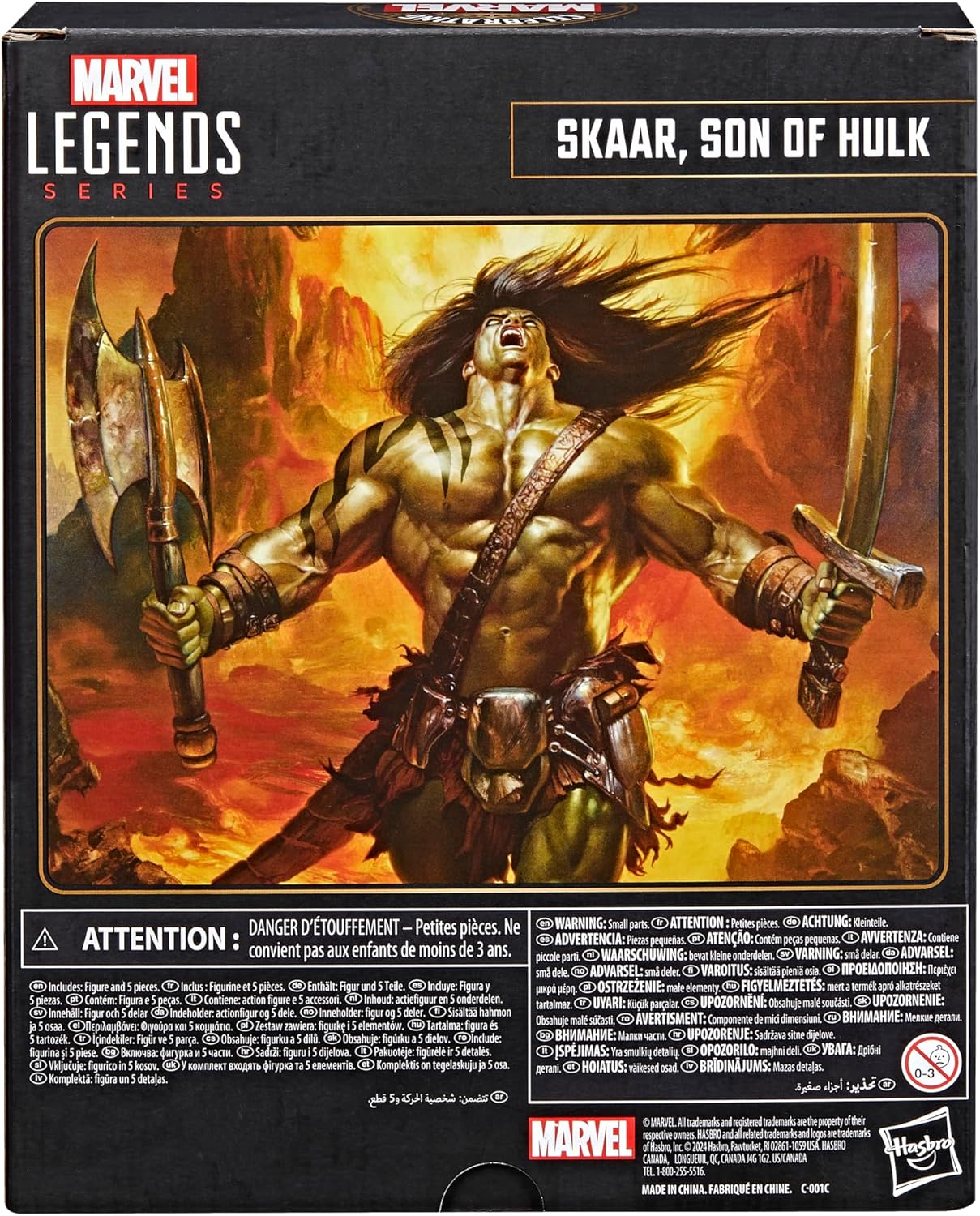 Marvel Legends Series Skaar, Son of Hulk 6-Inch Action Figure - 85th Anniversary Edition 9