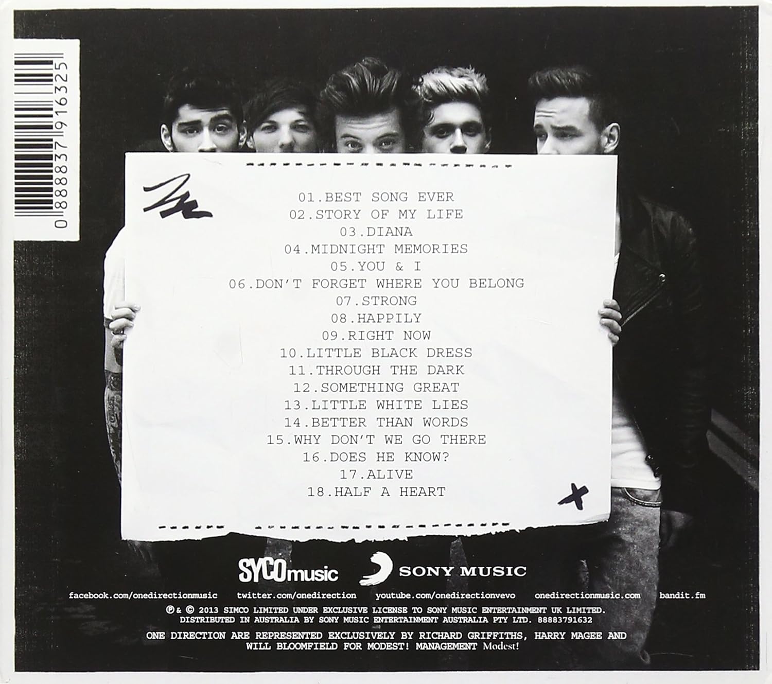 One Direction - Midnight Memories Ultimate Edition [Audio CD] 2