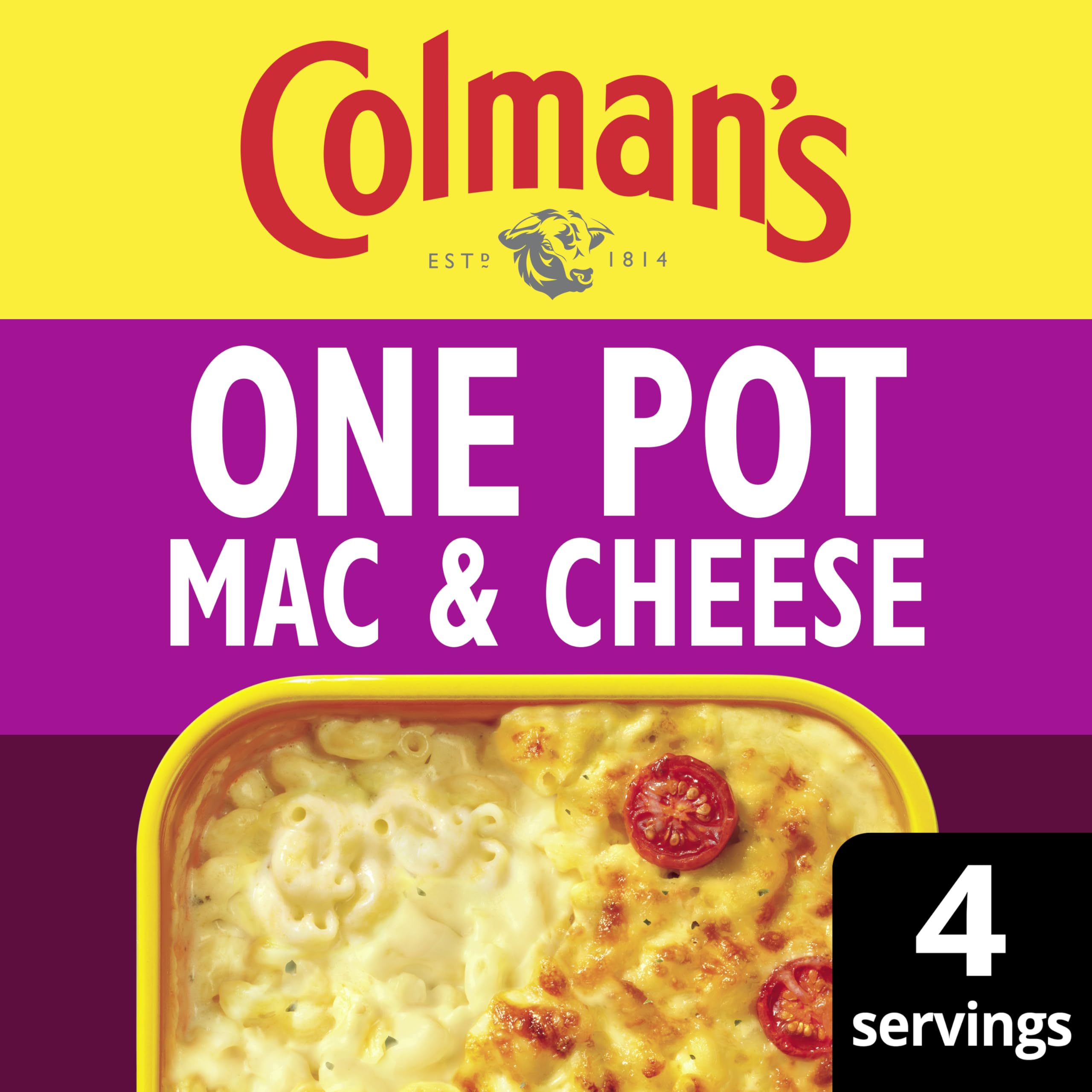 Colman's Classic Comforts One Pot Mac and Cheese Meal Maker Mix | 4 Servings | 40g