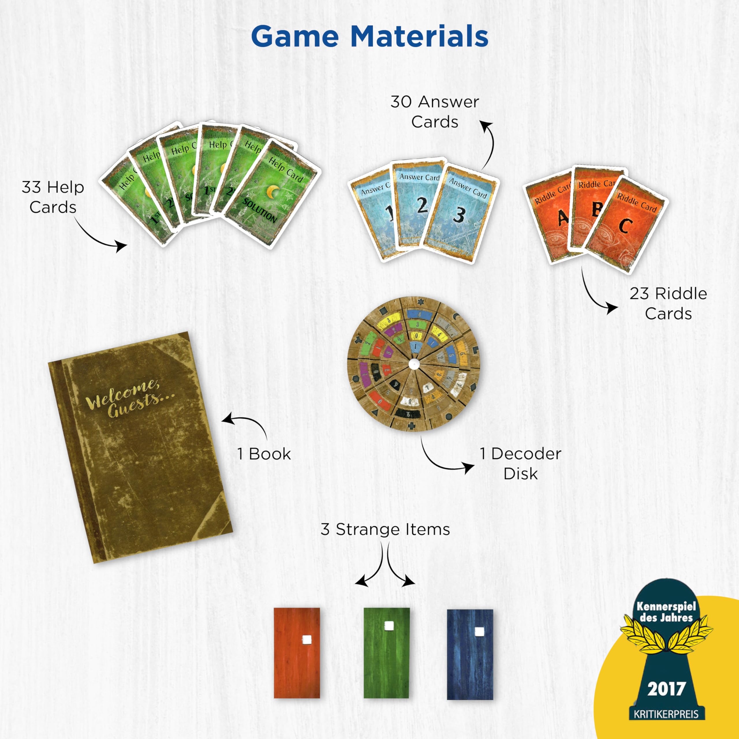 Thames & Kosmos EXIT: The Abandoned Cabin – Escape Room Board Game for 1-4 Players 7