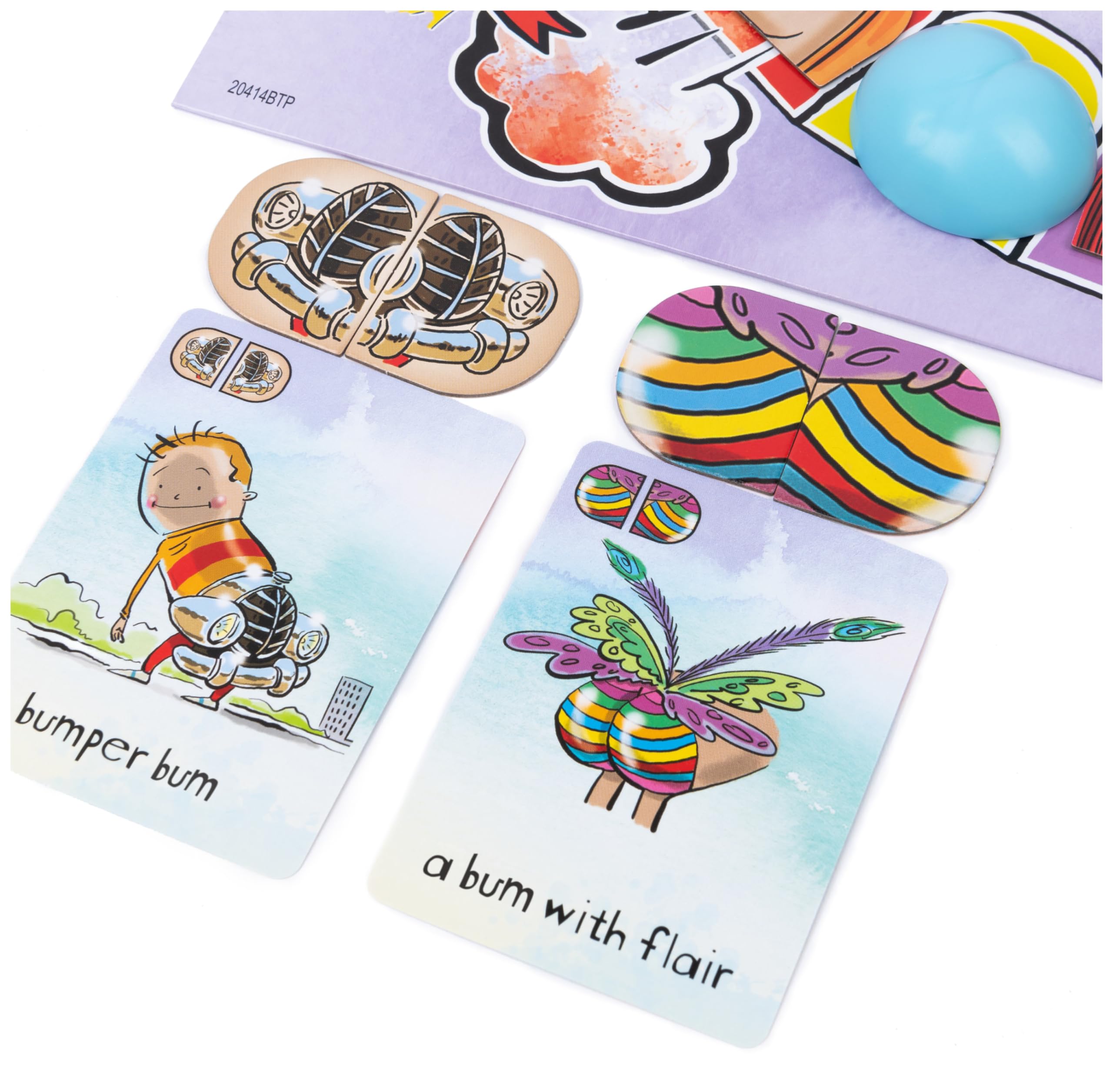 Spin Master Games I Need a New Bum! The Game - Card Board Game Based on the Book 3