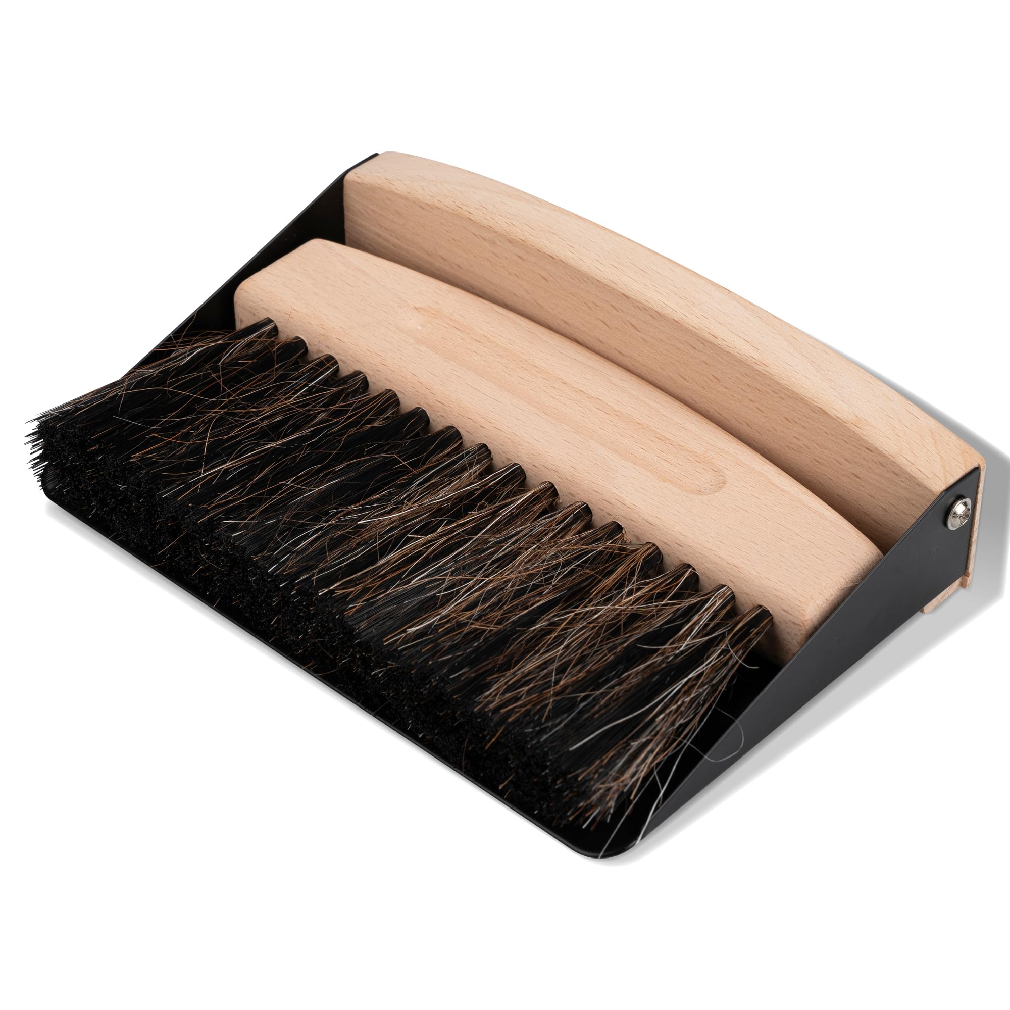ENA Living Mini Dustpan and Brush Set - Small Cleaning Brush Set for Home, Kitchen, Fireplace