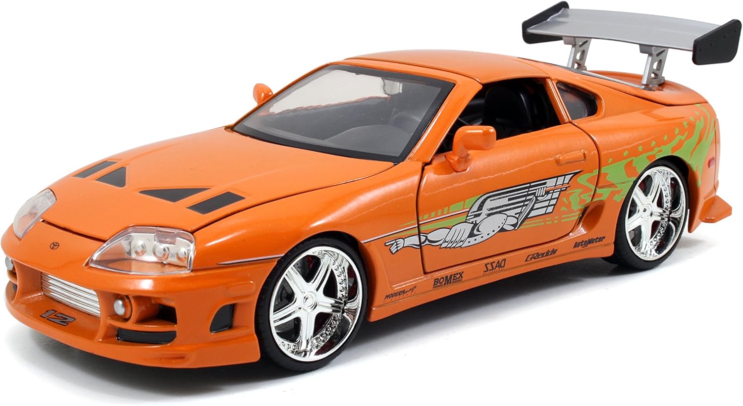 Jada Fast & Furious - Brian's 1995 Toyota Supra 1:24 Die-Cast Replica