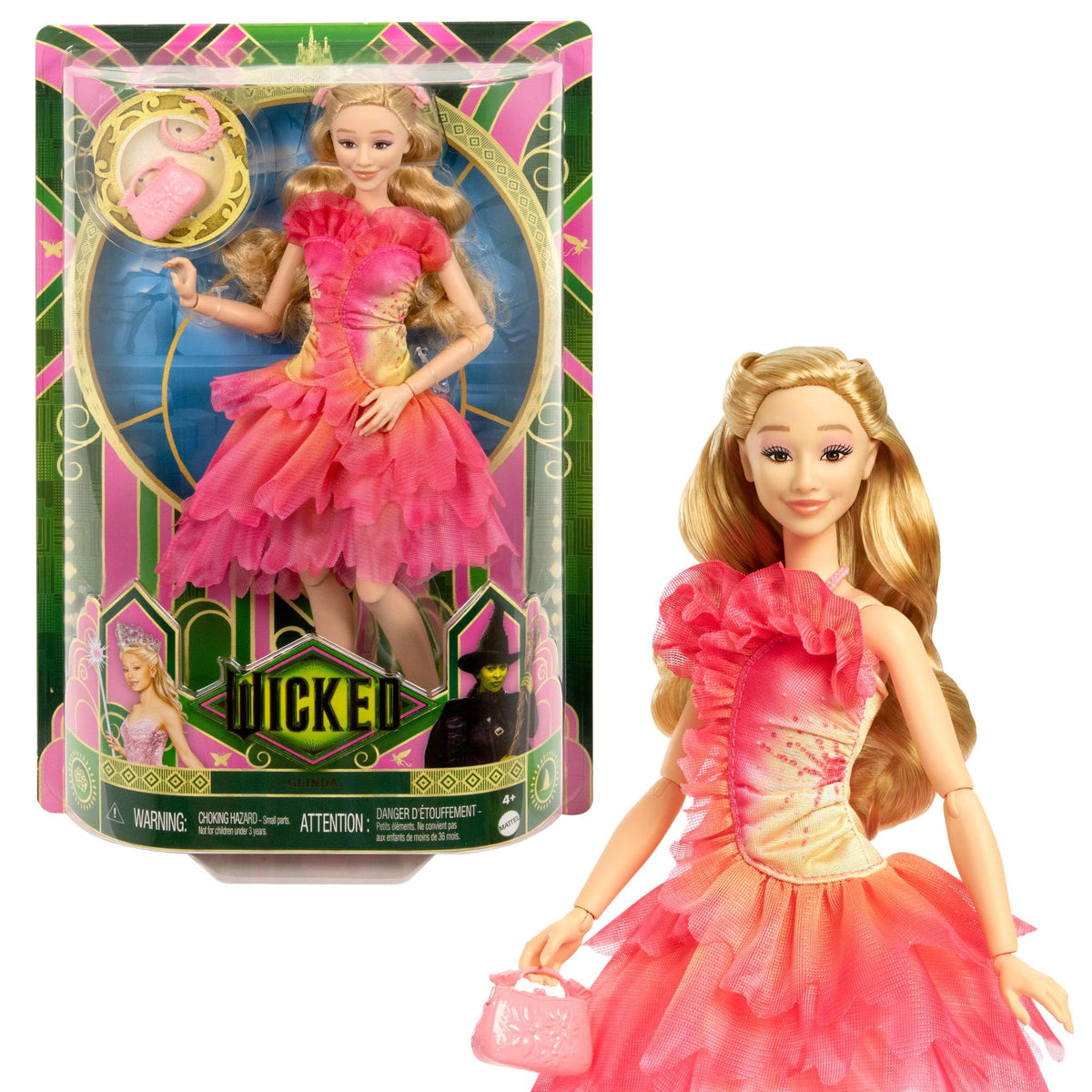 Wicked Glinda Fashion Doll with Accessories - 11-Inch