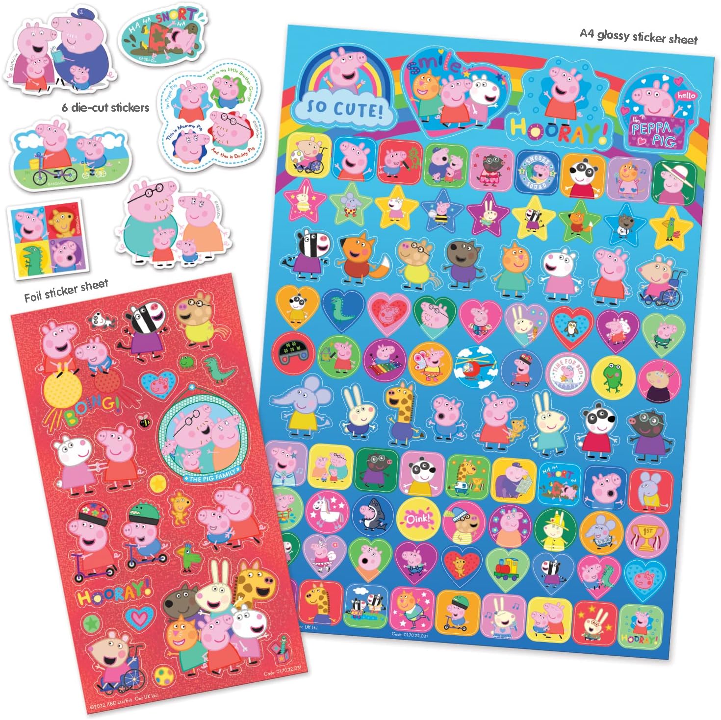 Paper Projects Peppa Pig and Friends Mega Pack - Reusable Sticker Collection 4