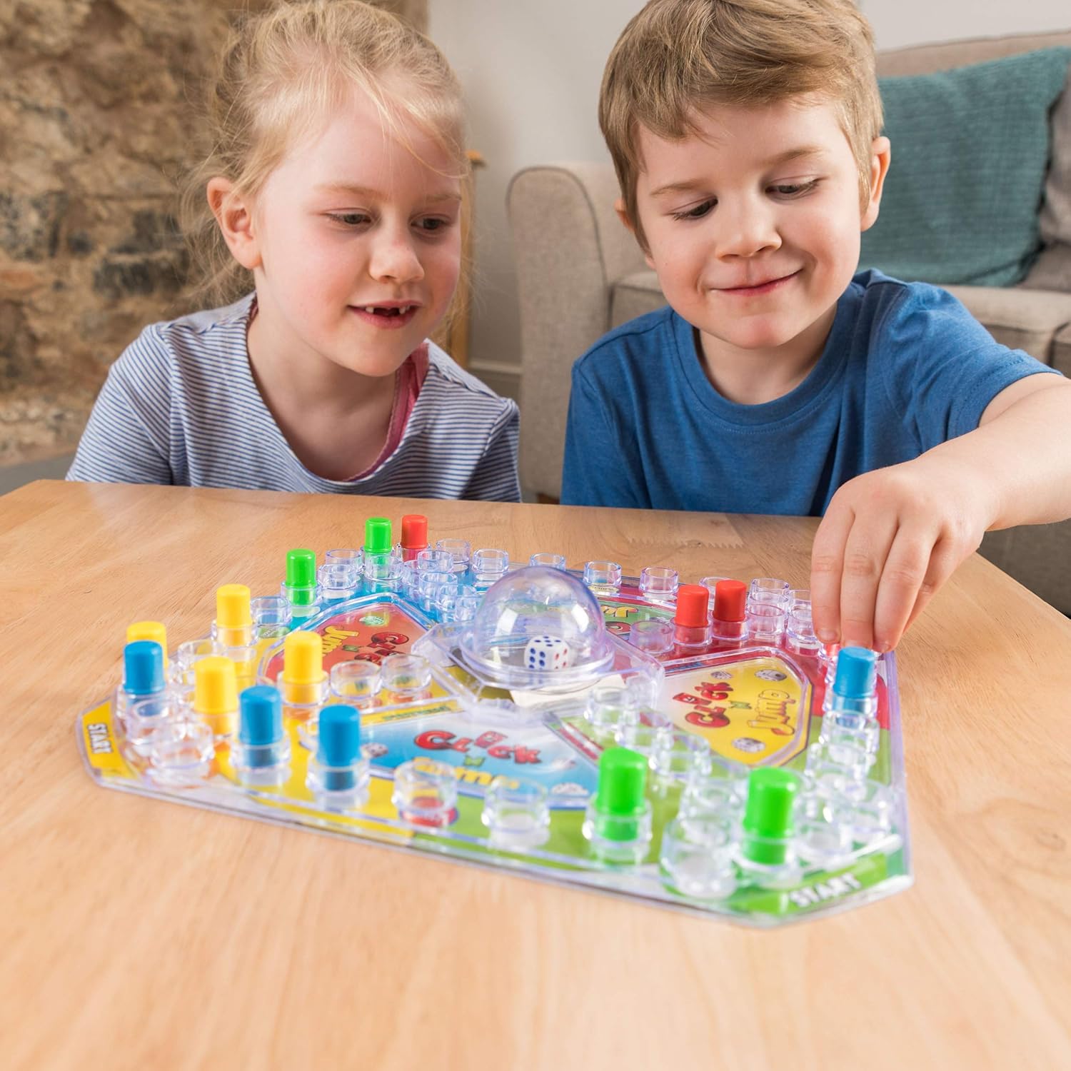Toyrific Click and Jump Family Board Game