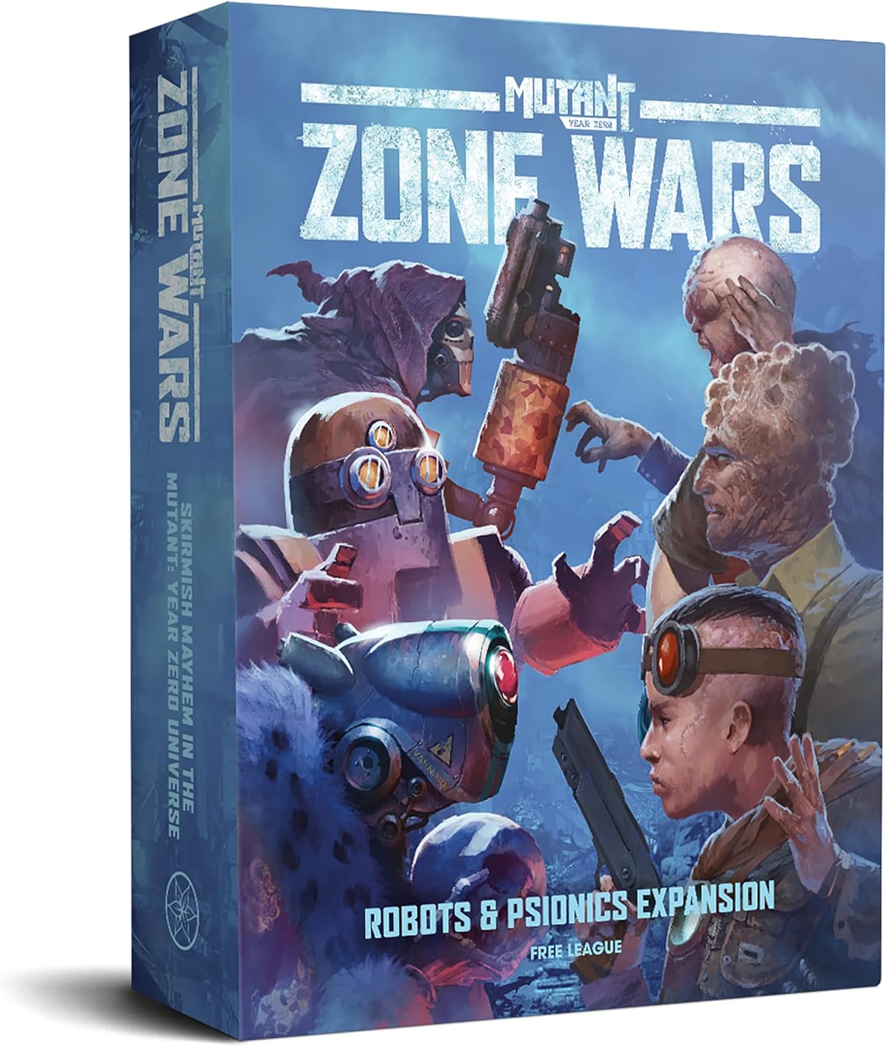 Free League Mutant Year Zero: Zone Wars Robots & Psionics Expansion