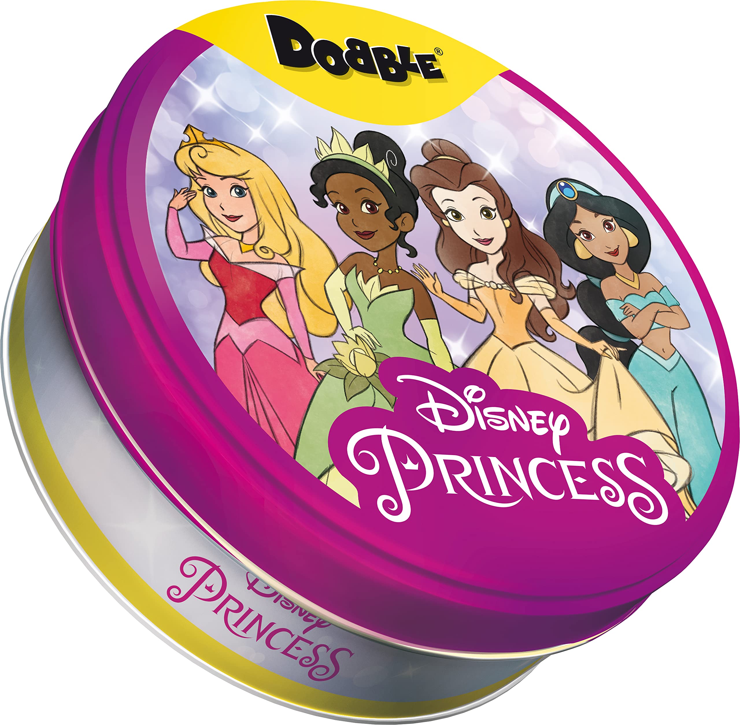 Asmodee Dobble Disney Princess Matching Card Game | Ages 4+ | 2-8 Players | 15 Min