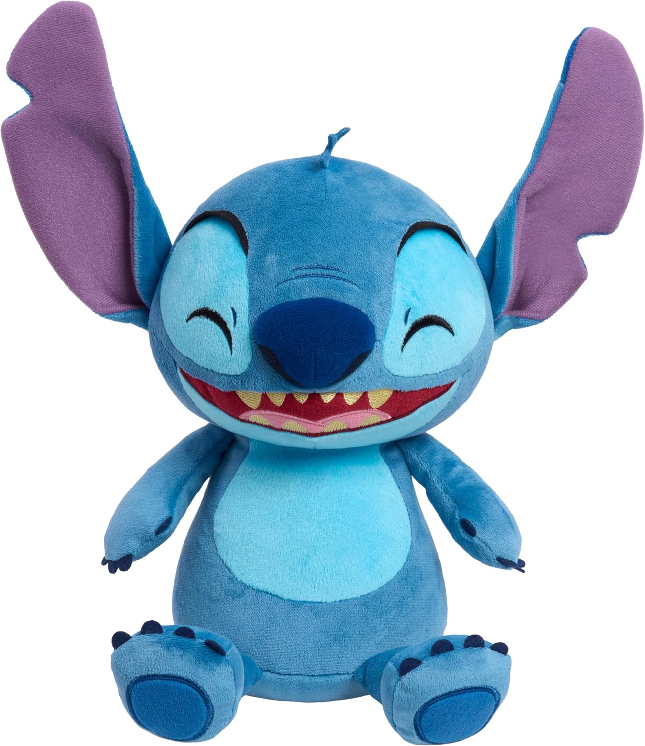 Disney Stitch Crack Me Up Interactive Plush Toy - 11 Inch Laughing & Wiggling Stitch