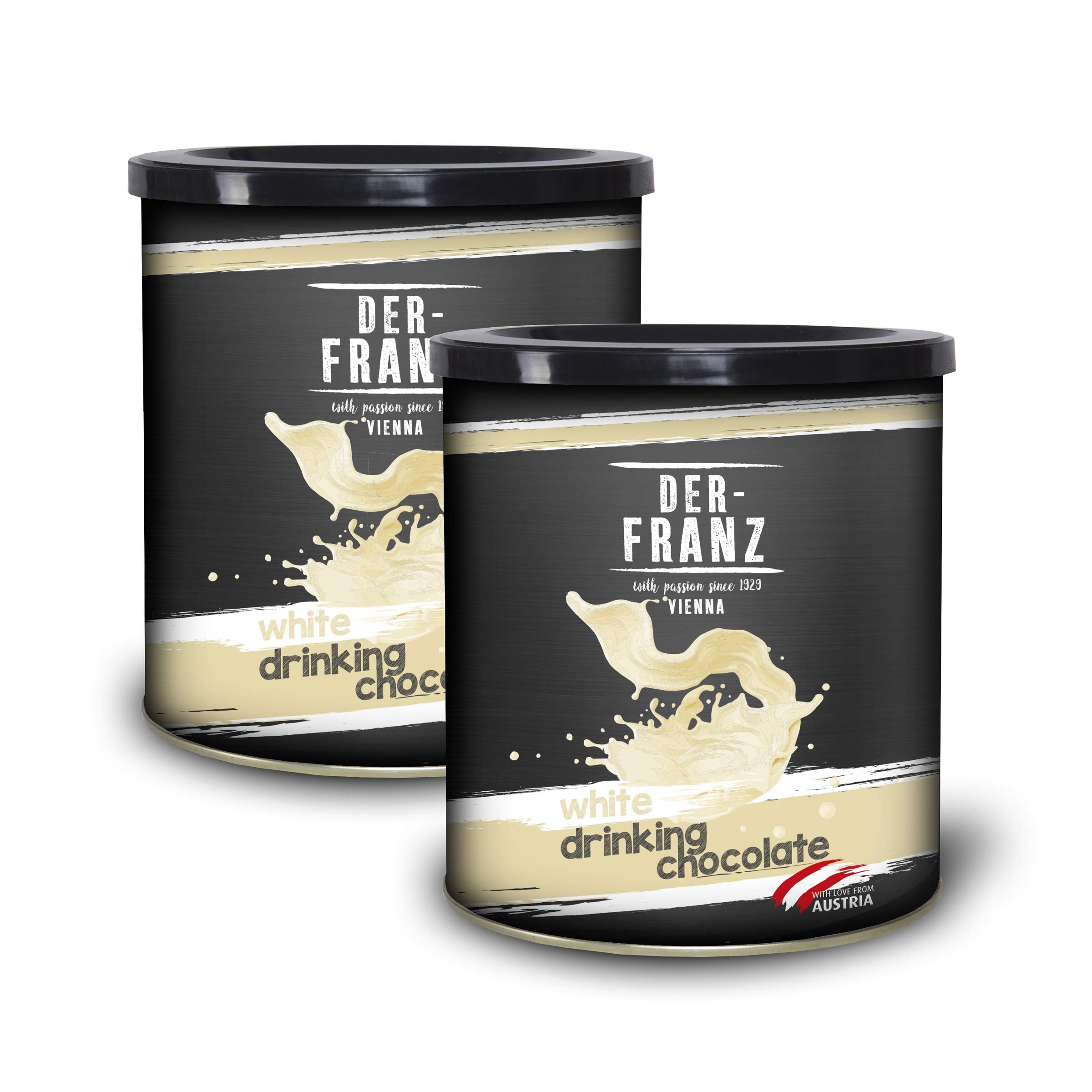 Der-Franz White Drinking Chocolate with Vanilla, 2 x 500 g 4