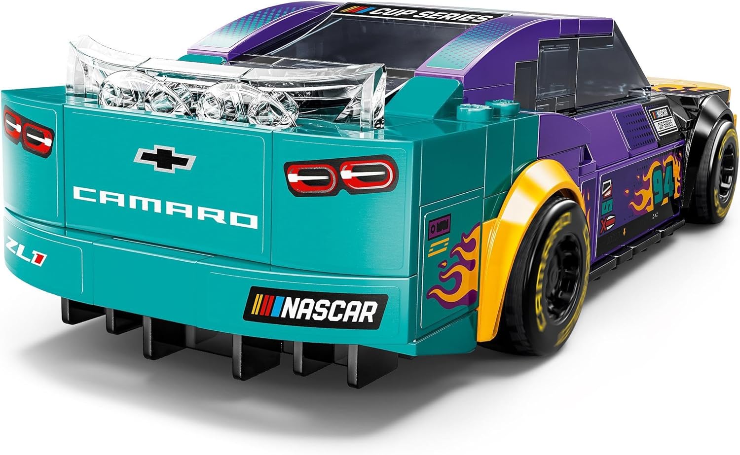 LEGO Speed Champions NASCAR Next Gen Chevrolet Camaro ZL1 Race Car Toy - Building Set for Ages 9+ 4