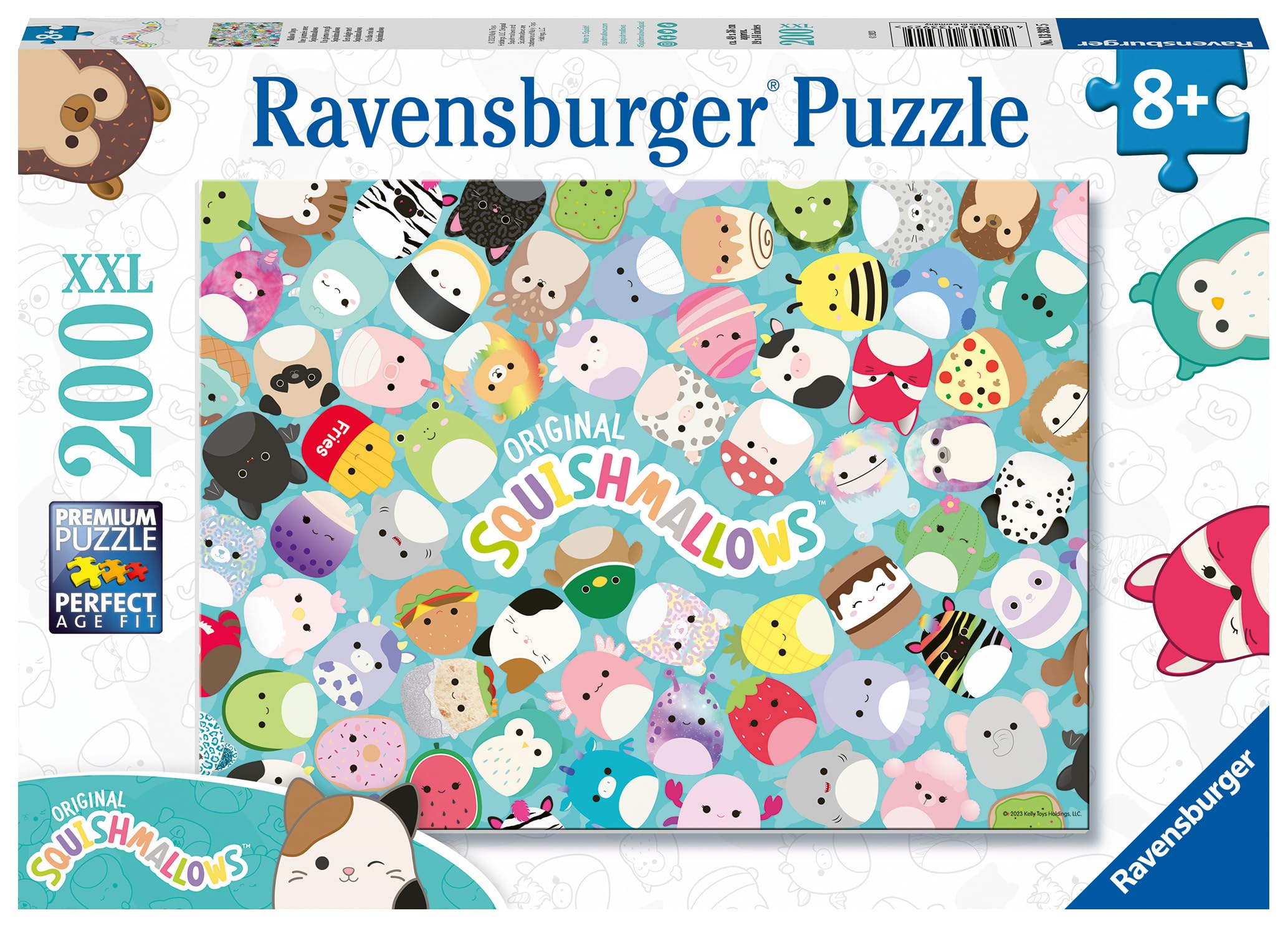 Ravensburger Squishmallow 200 Piece Jigsaw Puzzle - Kids Age 8 Years & Up