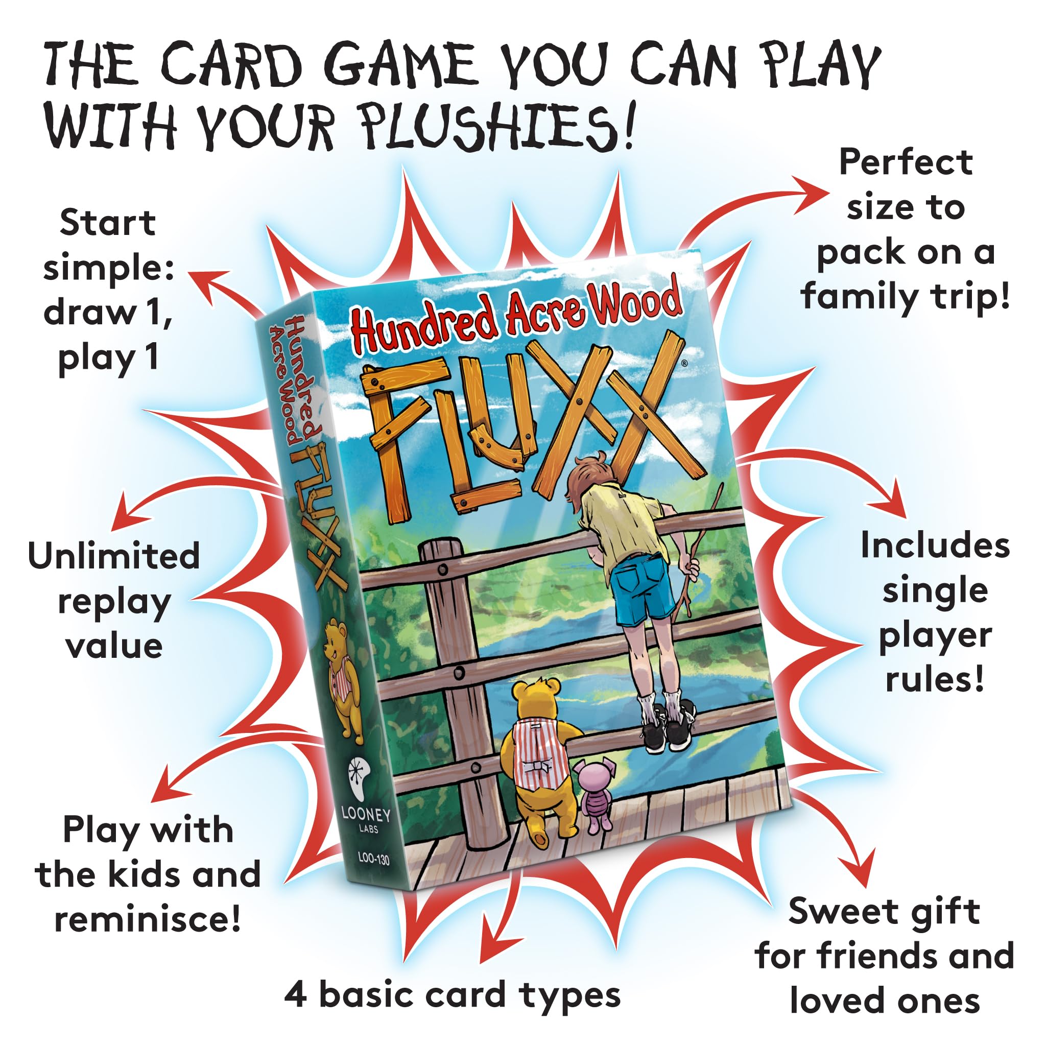 Looney Labs Hundred Acre Woods Fluxx Card Game | Ever-Changing Gameplay | Ages 8+ 3