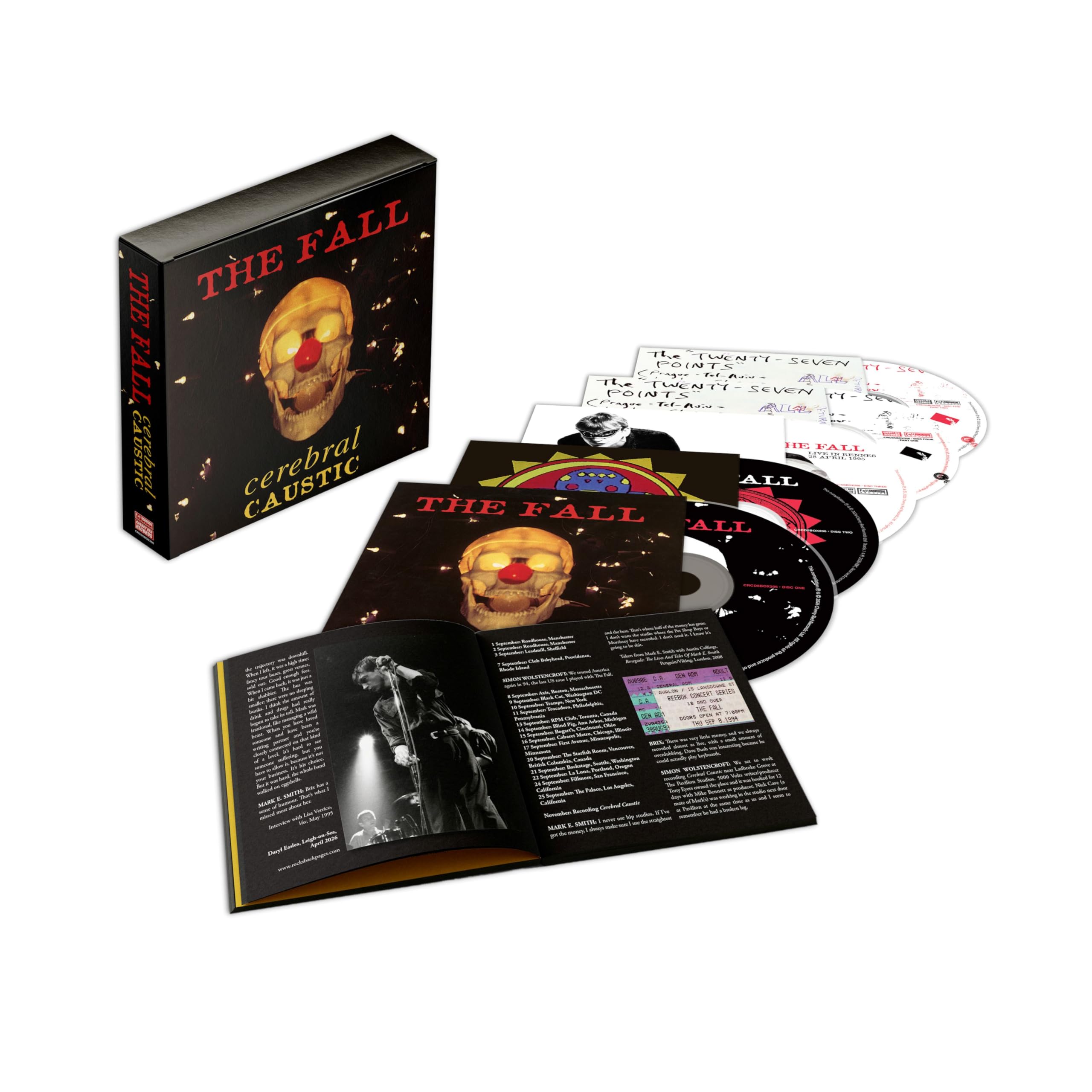 THE FALL - CEREBRAL CAUSTIC [5CD Box Set]