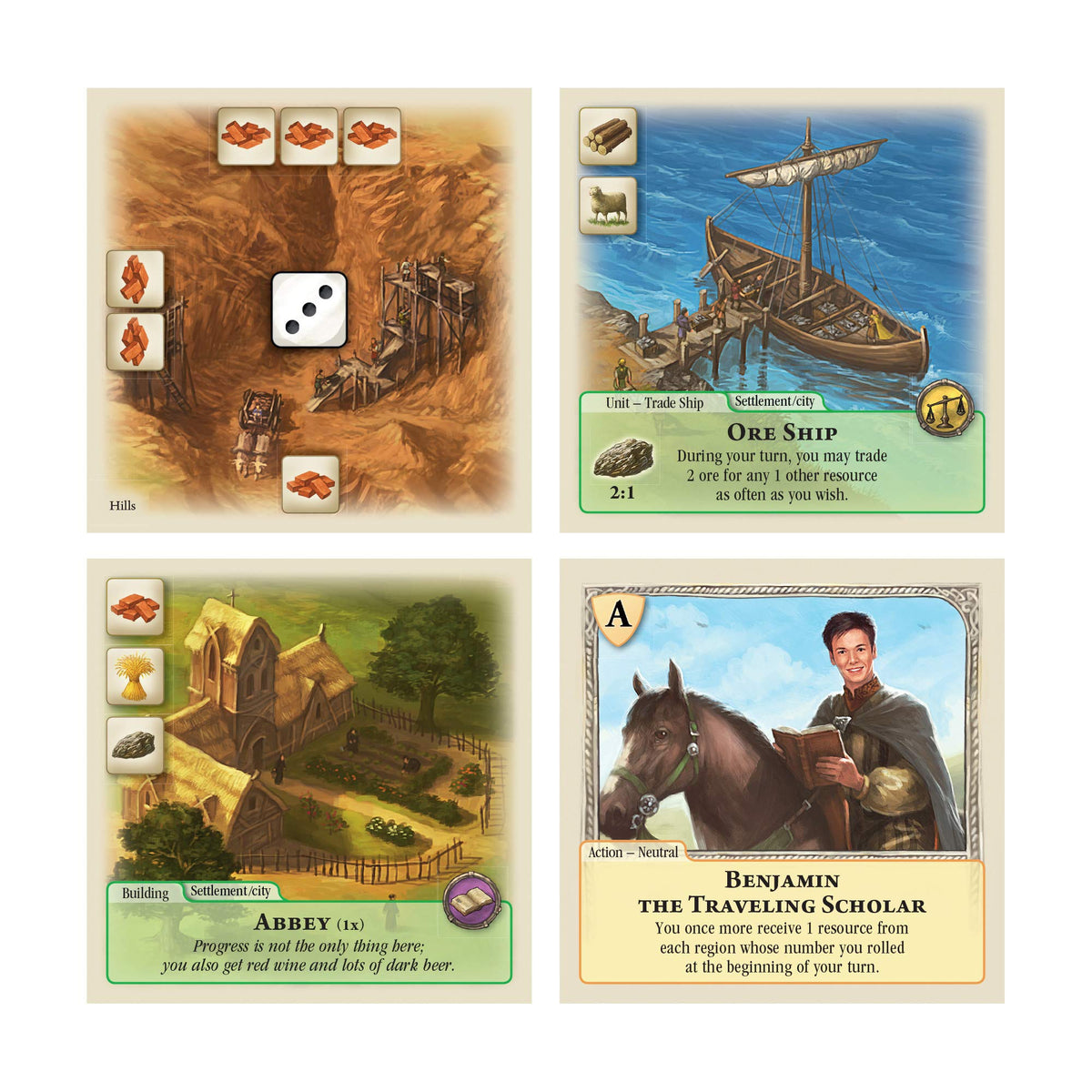 CATAN Rivals for Catan: Deluxe Card Game - 2 Players, Ages 10+