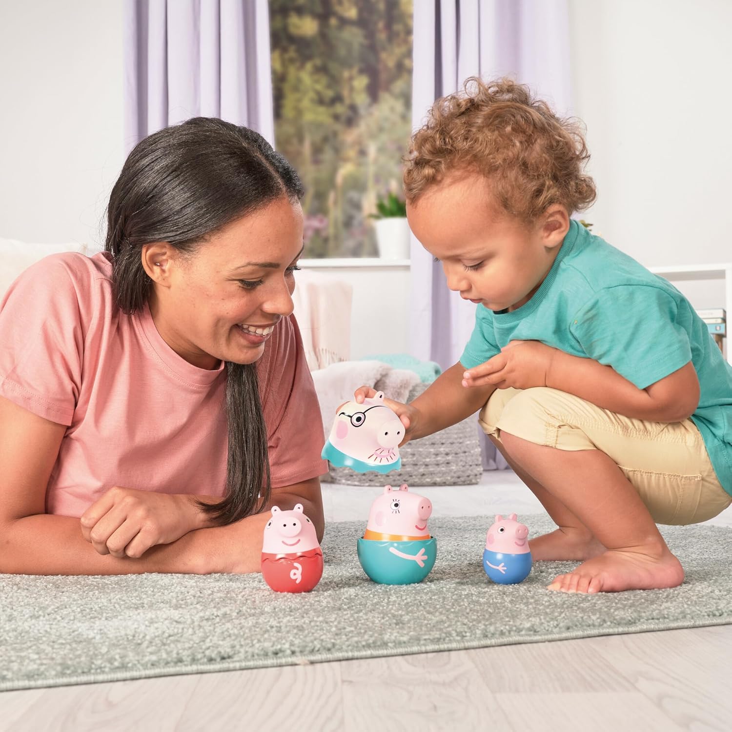 Toomies E73526 Peppa's Nesting Family - Nesting Dolls Puzzle Toy for Toddlers 18M+ 7